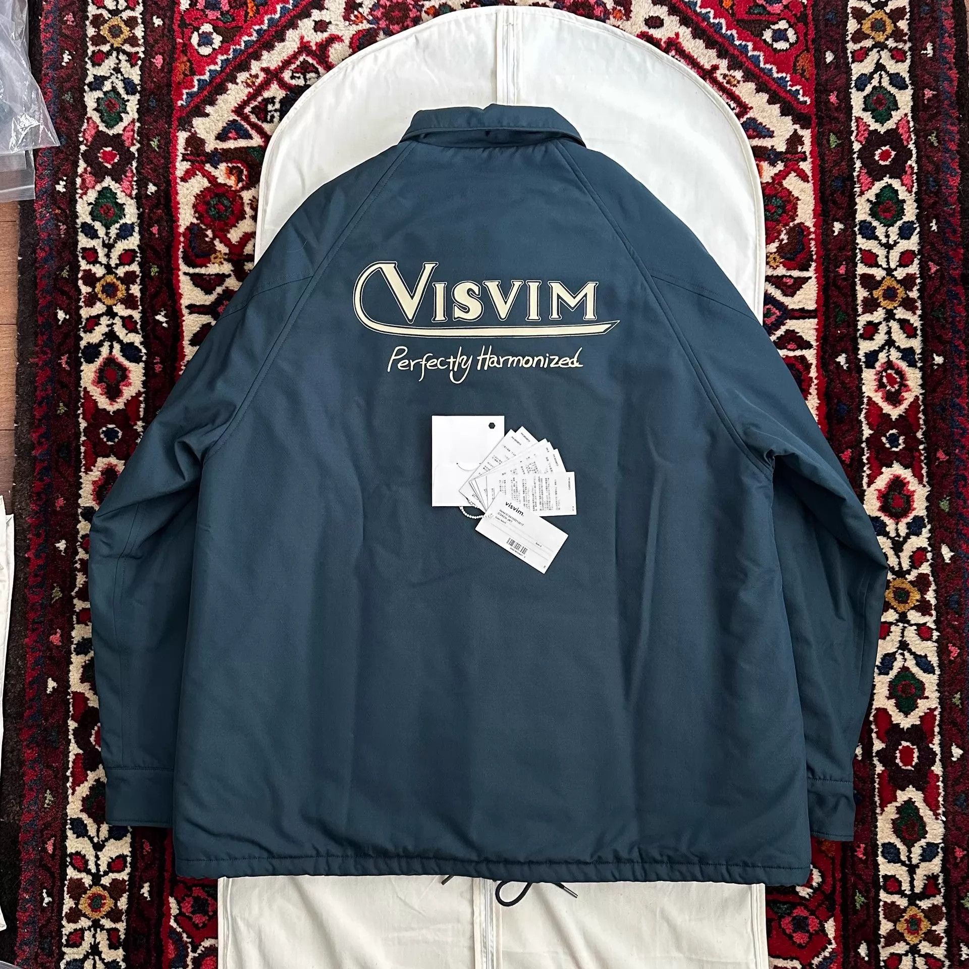 Visvim VISVIM 24SS Coach JKT Silk Wool Blend Jacket Size 4 Size US XL / EU 56 / 4 - 3 Thumbnail