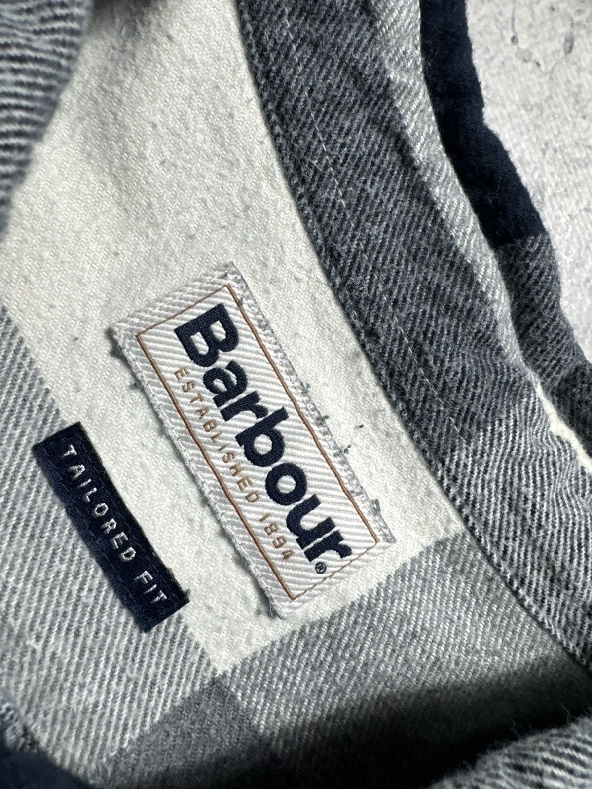 Barbour Barbour Checked Flannel Button Up Shirt Jacket Size US XXL / EU 58 / 5 - 7 Thumbnail