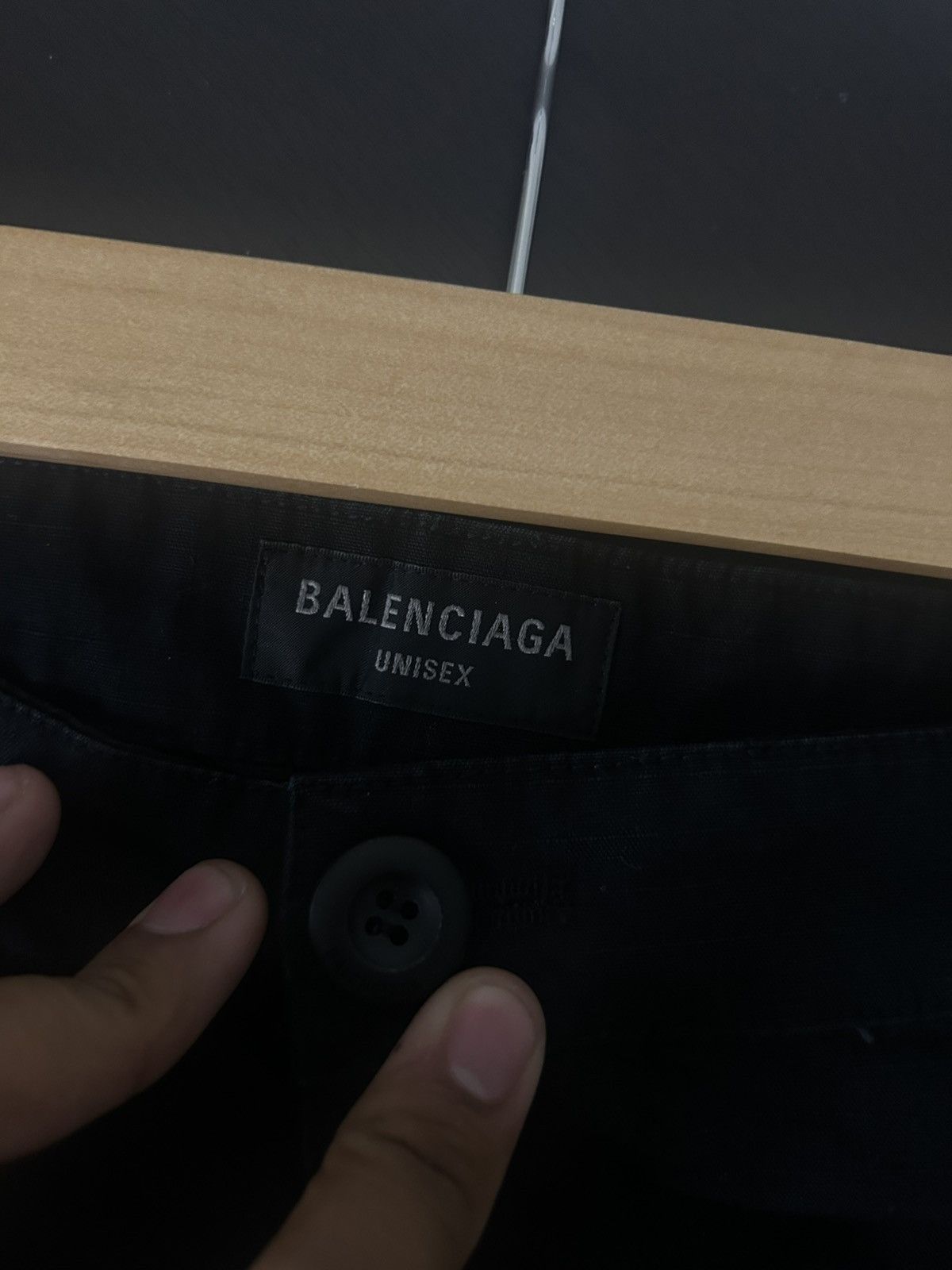 Balenciaga Balenciaga Black Flared Convertible Cargo Pants Size US 34 / EU 50 - 4 Thumbnail