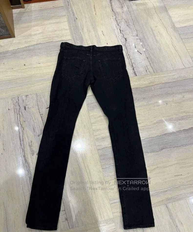 YSL Men's Distressed Denim Jeans.