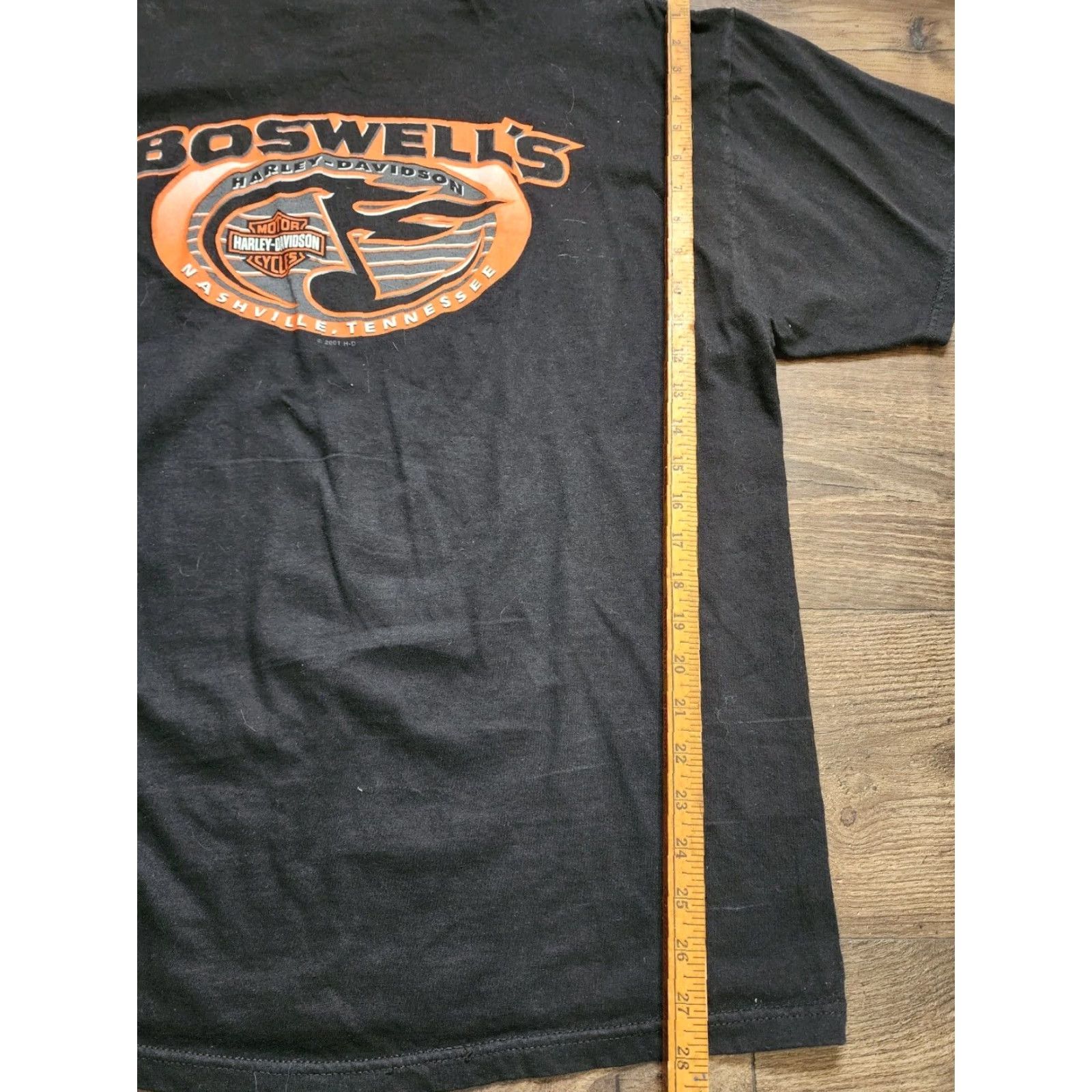 Harley Davidson VINTAGE Harley-Davidson T-Shirt Mens XL Black Graphic 2000s 2002 Boswell Nashville TN Casual Short Sleeve"} Size US XL / EU 56 / 4 - 5 Thumbnail