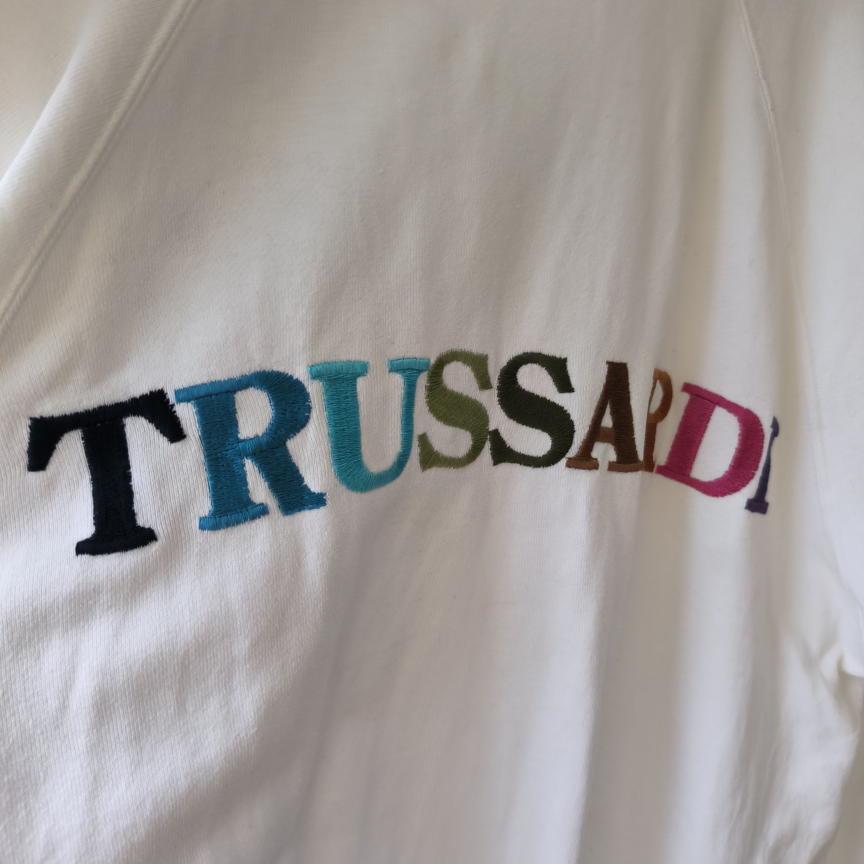 Trussardi Vintage 1990s Trussardi Sweatshirt Size US M / EU 48-50 / 2 - 2 Thumbnail