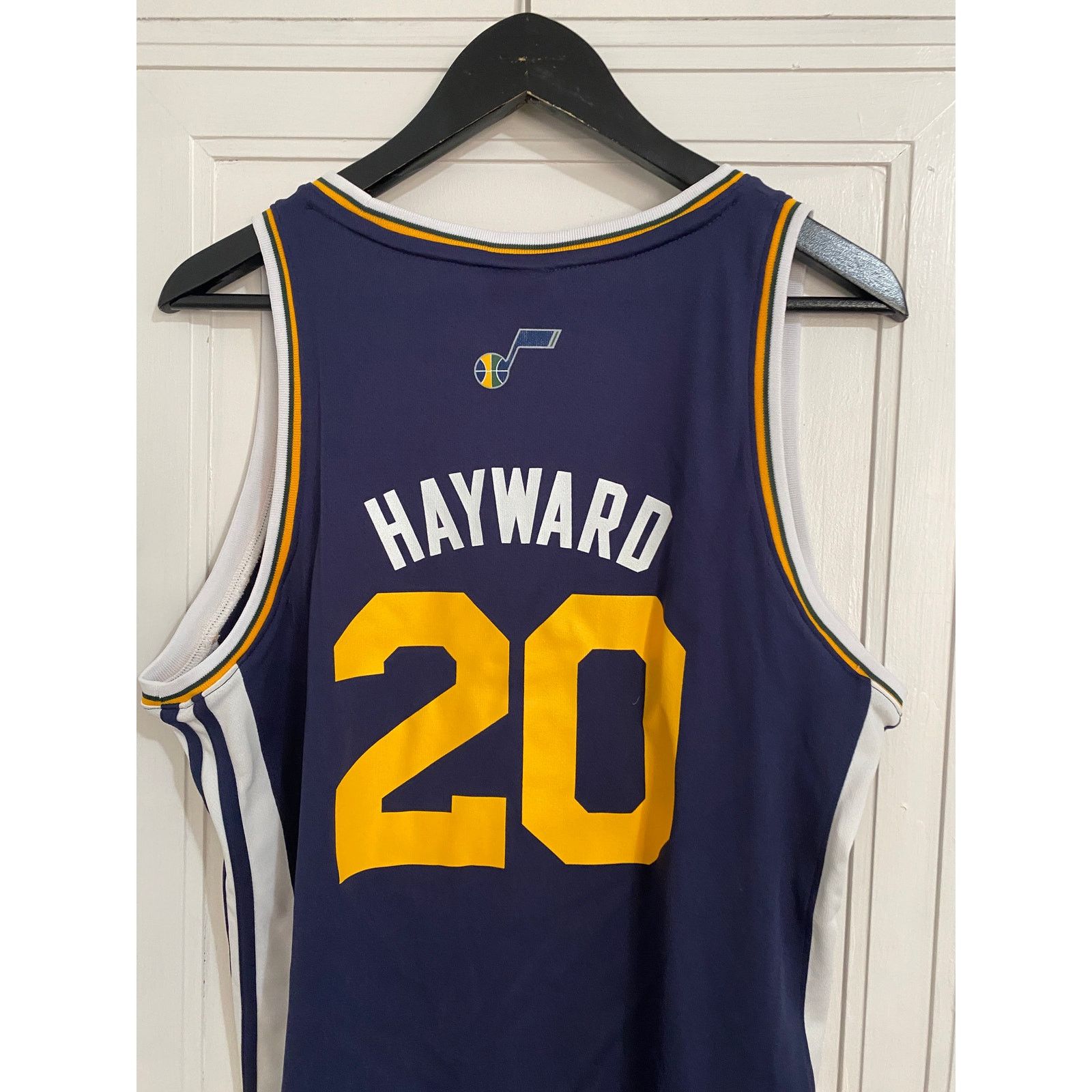 Adidas Gordon Hayward Utah Jazz NBA Basketball Jersey Women's XL Size XL / US 12-14 / IT 48-50 - 4 Thumbnail