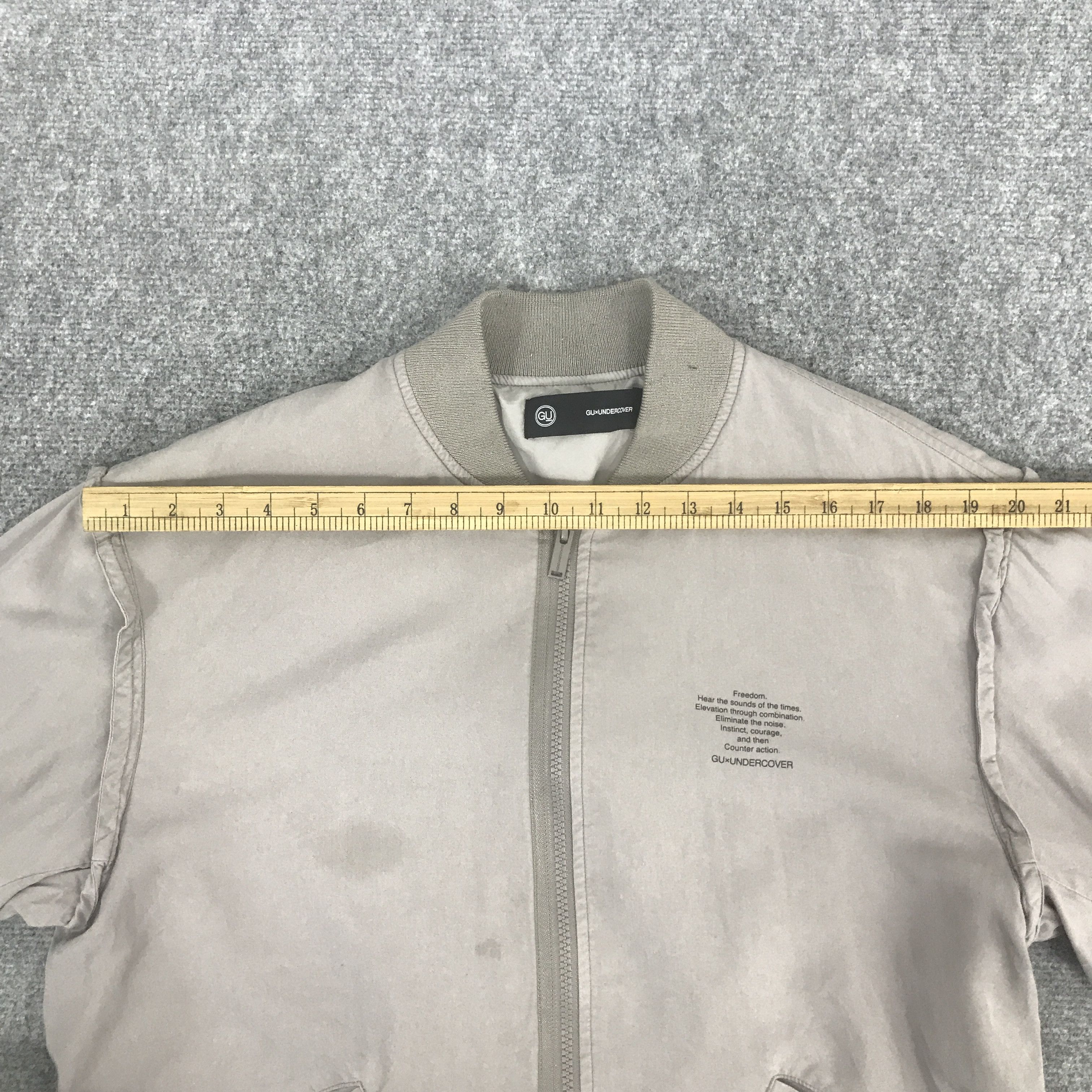 GU × Undercover gu x undercover Skull Design jacket K77B1 Size US S / EU 44-46 / 1 - 6 Thumbnail