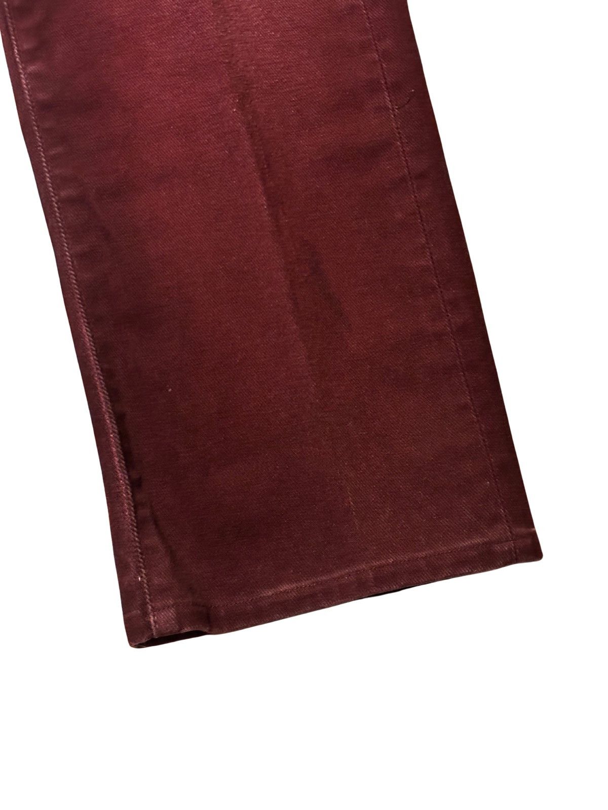 izzue Men’s brown burgundy Jeans.mj0209 Size US 31 - 3 Thumbnail