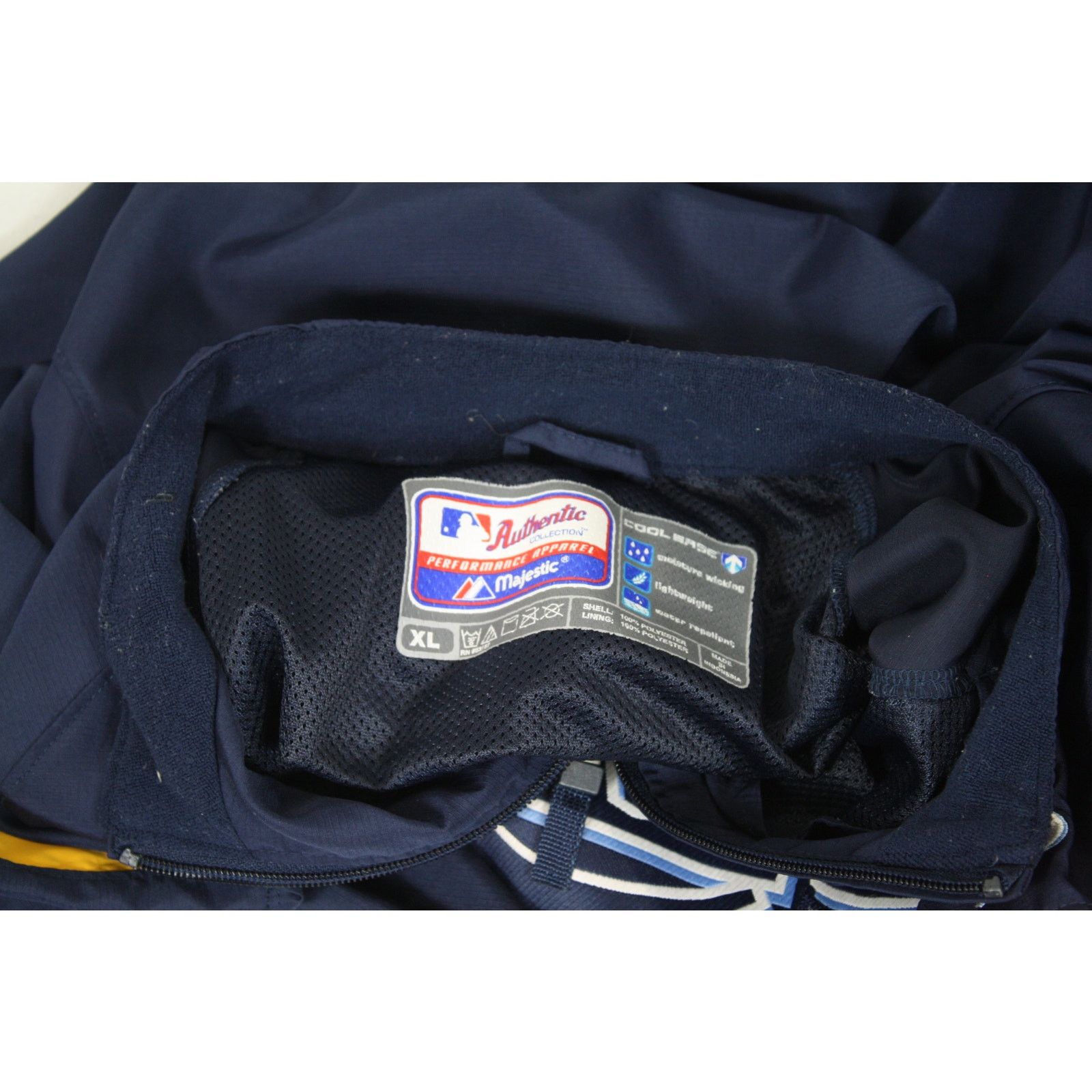 Majestic Tampa Bay Rays Authentic Majestic Pullover Windbreaker Size US XL / EU 56 / 4 - 9 Thumbnail