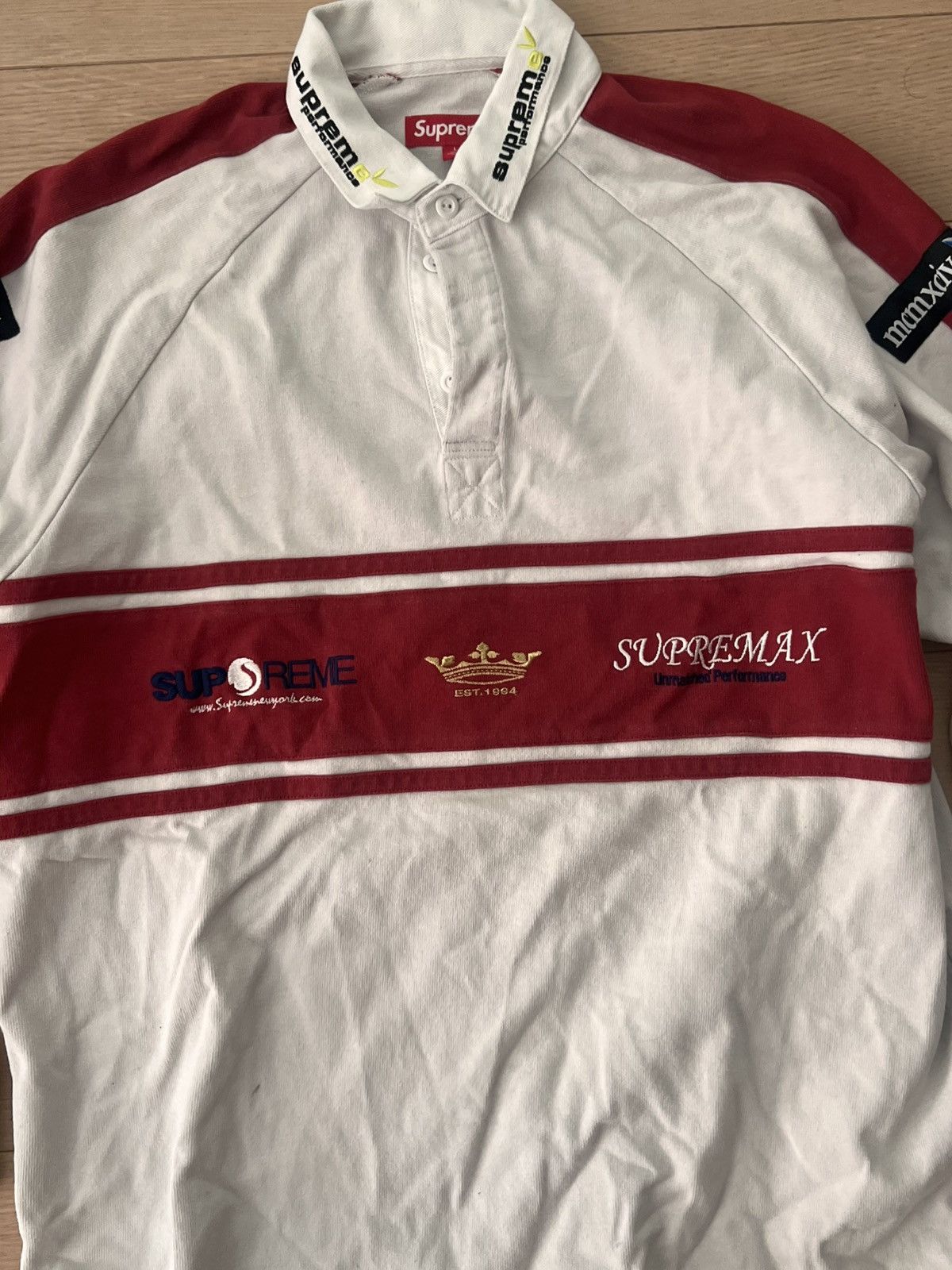 Supreme Supreme performance longsleeve polo Size US L / EU 52-54 / 3 - 2 Thumbnail