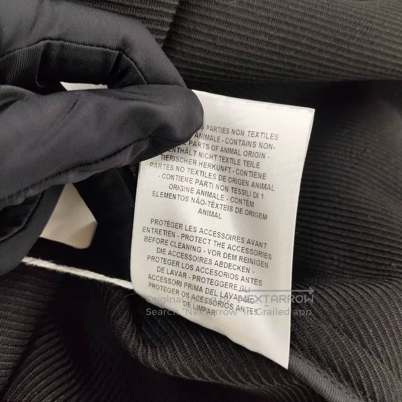 Hermes Hermes Wool Coat Jacket Black Size XS / US 0-2 / IT 36-38 - 5 Thumbnail