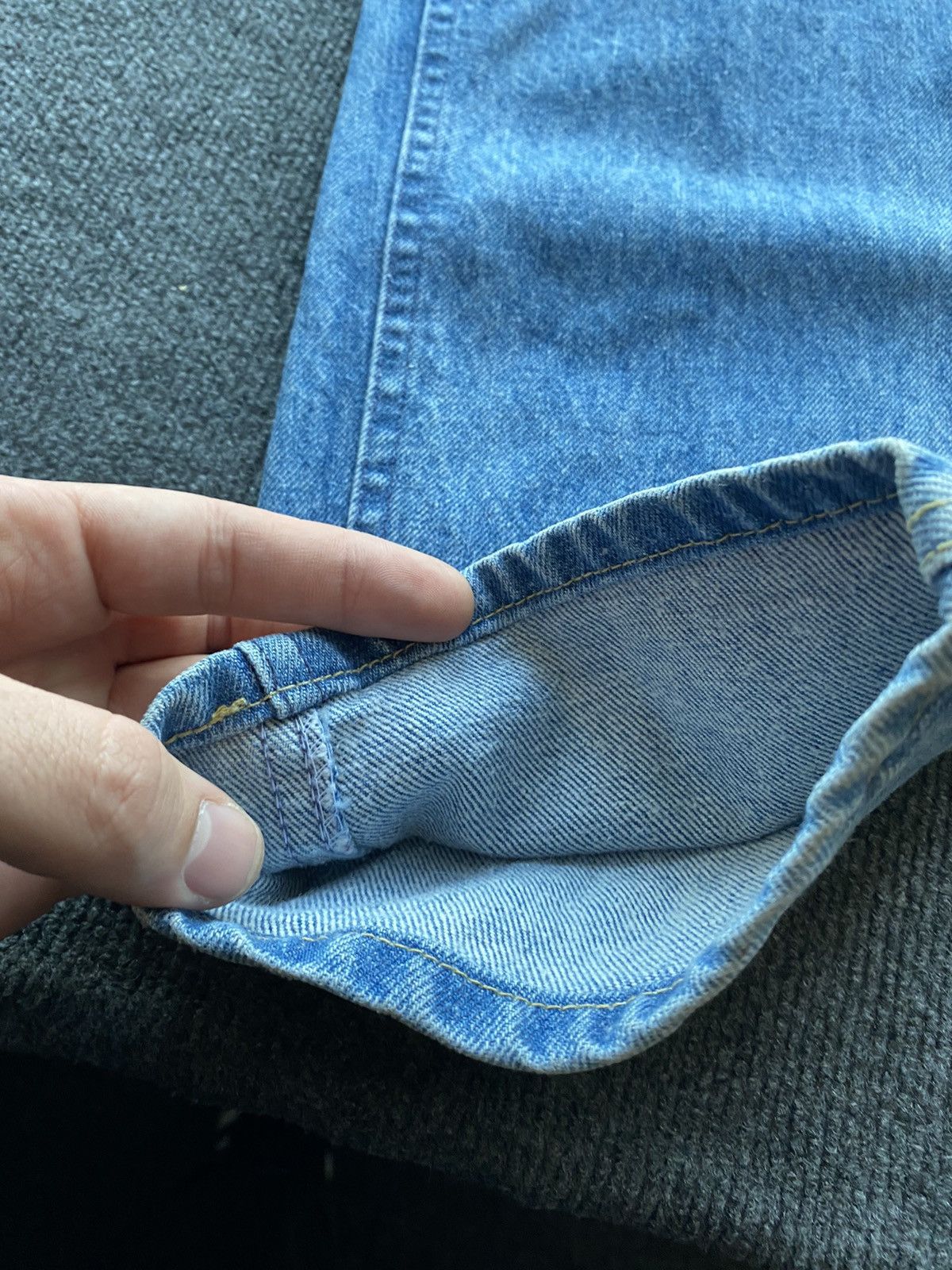 Lee 🔥80s Lee riders archive union made blue washed light jeans Size US 36 / EU 52 - 25 Thumbnail