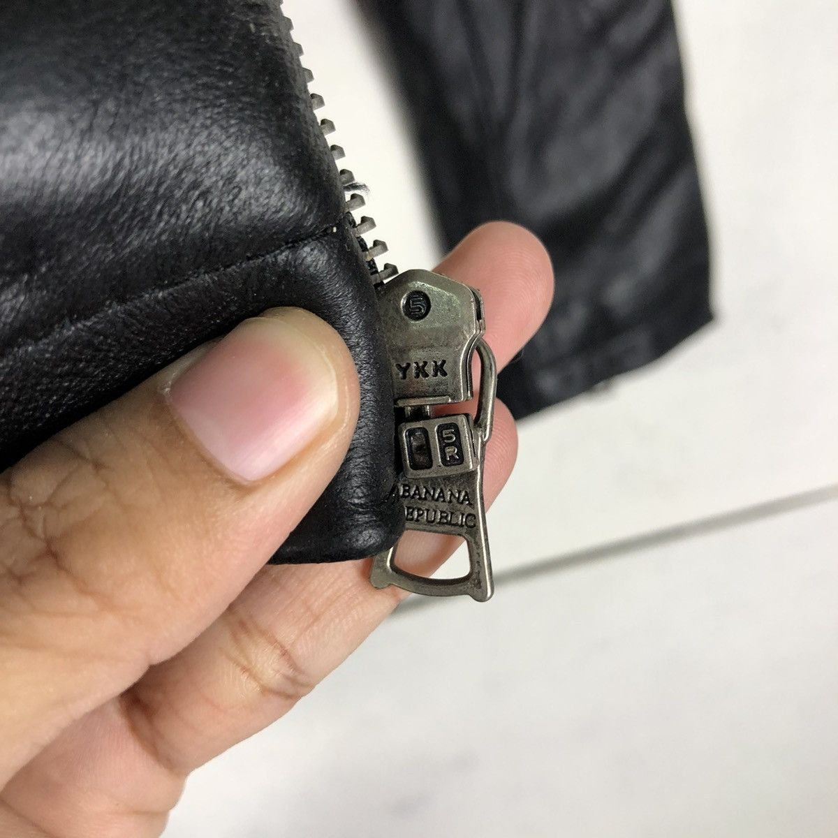Japanese Brand 📌VINTAGE CROPPED LEATHER JACKET BANANA REPUBLIC JAPAN Size M / US 6-8 / IT 42-44 - 12 Thumbnail