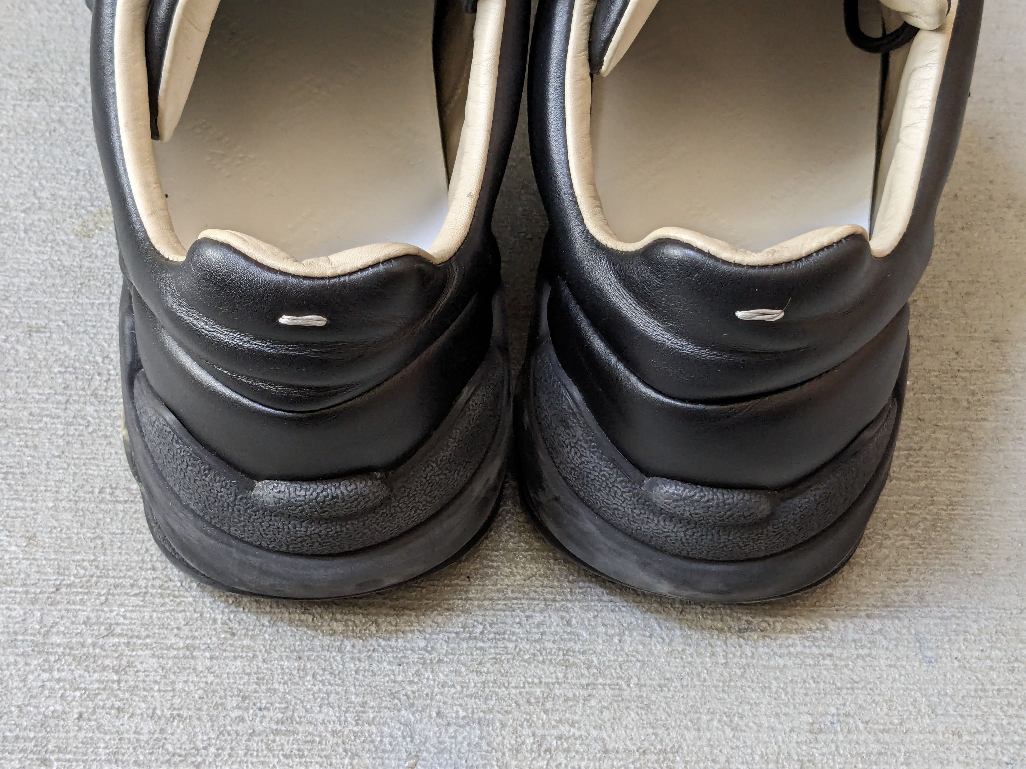 Maison Margiela Maison Margiela New Future Black 9 42 Leather Low Tops m Size US 12 / EU 45 - 17 Thumbnail