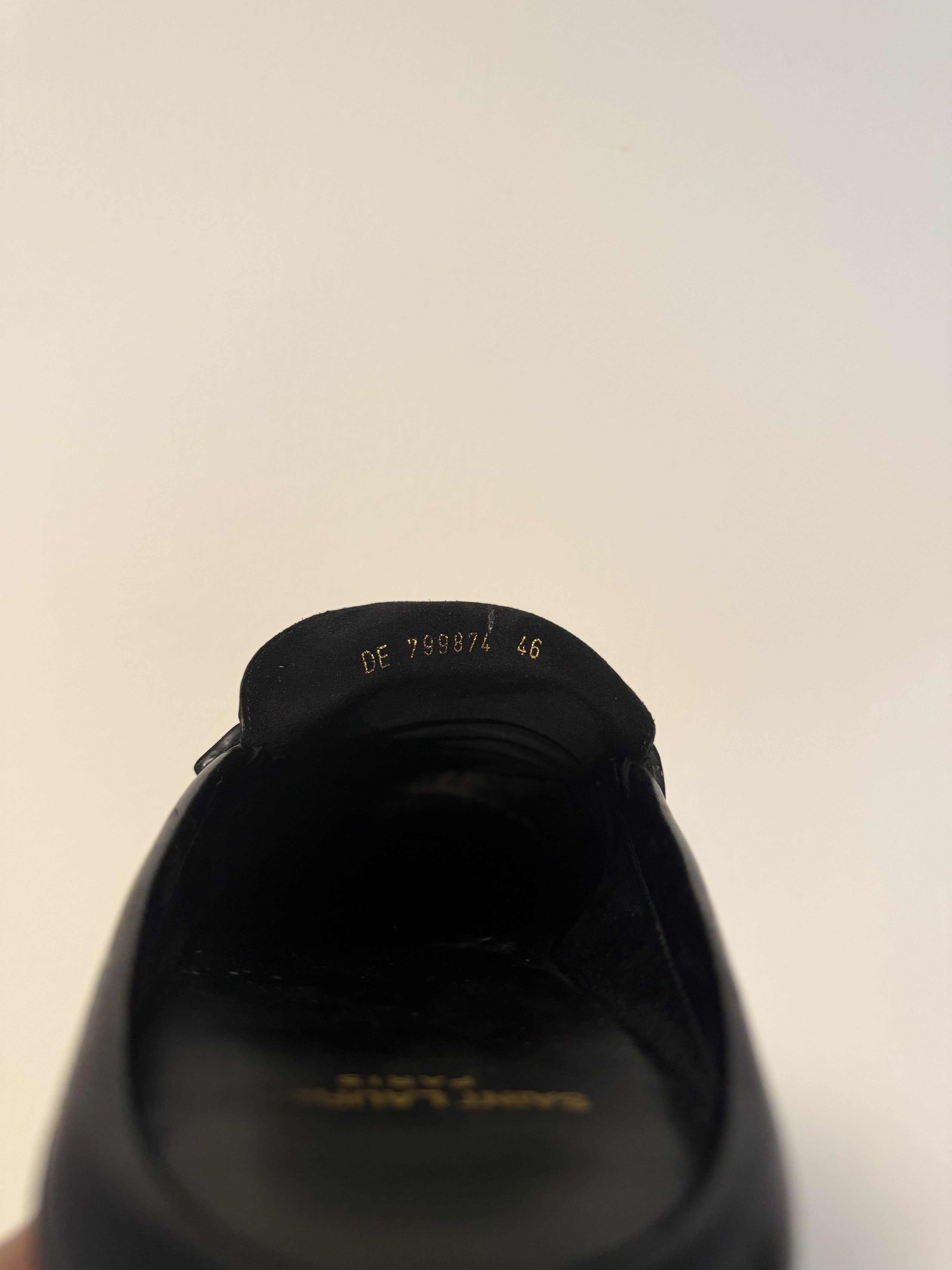 Saint Laurent Paris Lamb Skin Loafer Size US 13 / EU 46 - 10 Thumbnail