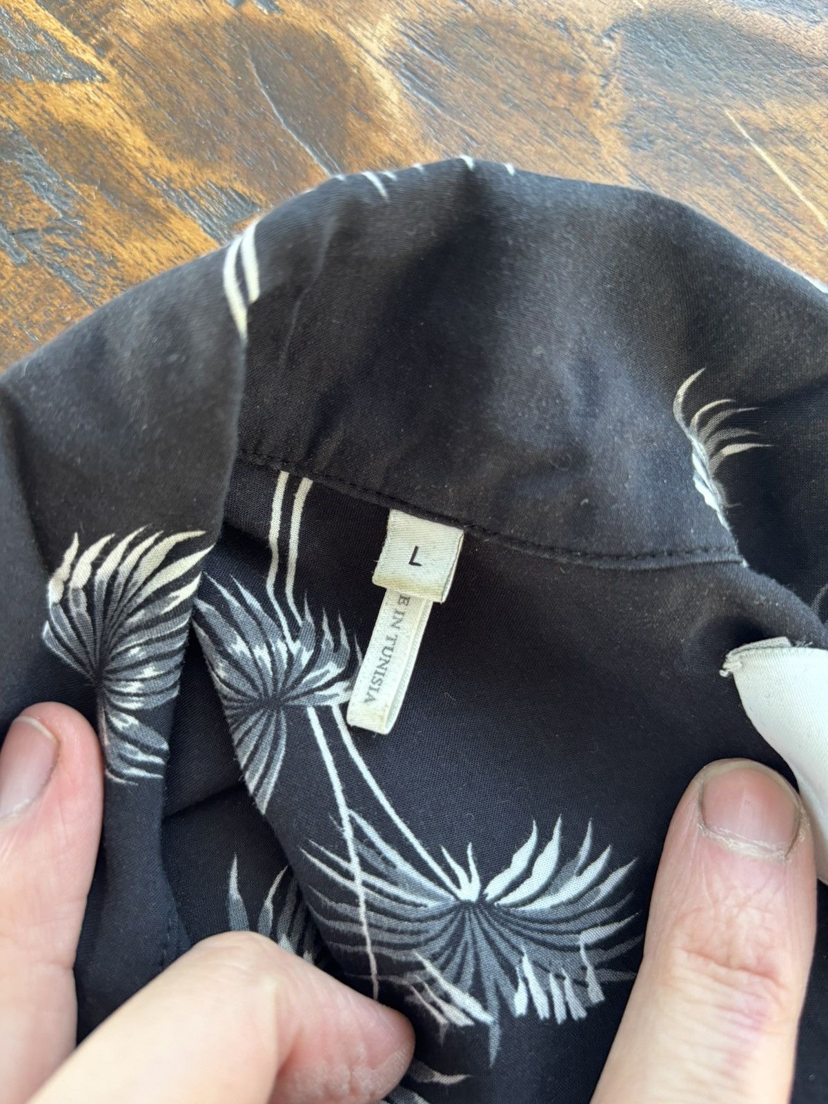Sandro Sandro Retro Palm Tree Shirt Size US L / EU 52-54 / 3 - 5 Thumbnail