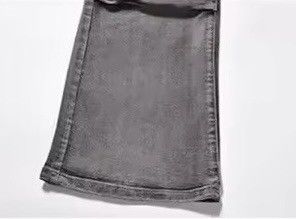 Japanese Brand × Vintage Ropa Y2K Streetwear Vintage Grey Pleated Flare Jeans Pants Size US 33 - 11 Thumbnail