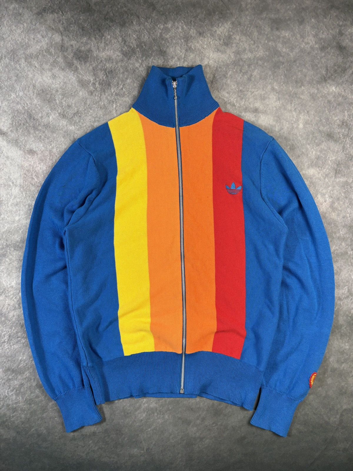 Adidas × Vintage 2005 Adidas Carlo Gruber Track Jacket 2000s VIntage Knit Top Size US L / EU 52-54 / 3 - 2 Thumbnail