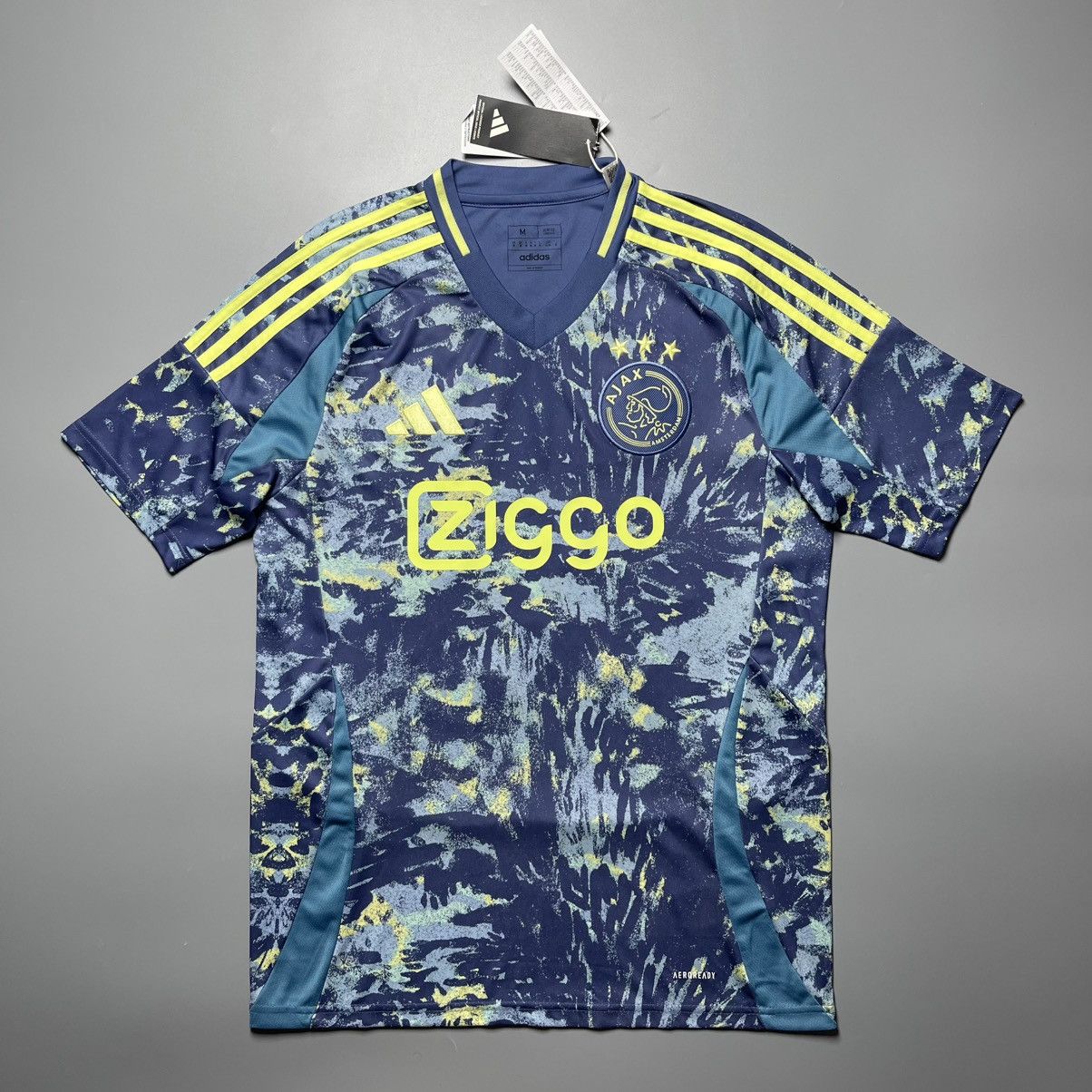 Vintage NWT AJAX ADIDAS 2024/2025 FOOTBALL AWAY JERSEY #23 BERGHUIS Size US M / EU 48-50 / 2 - 2 Thumbnail