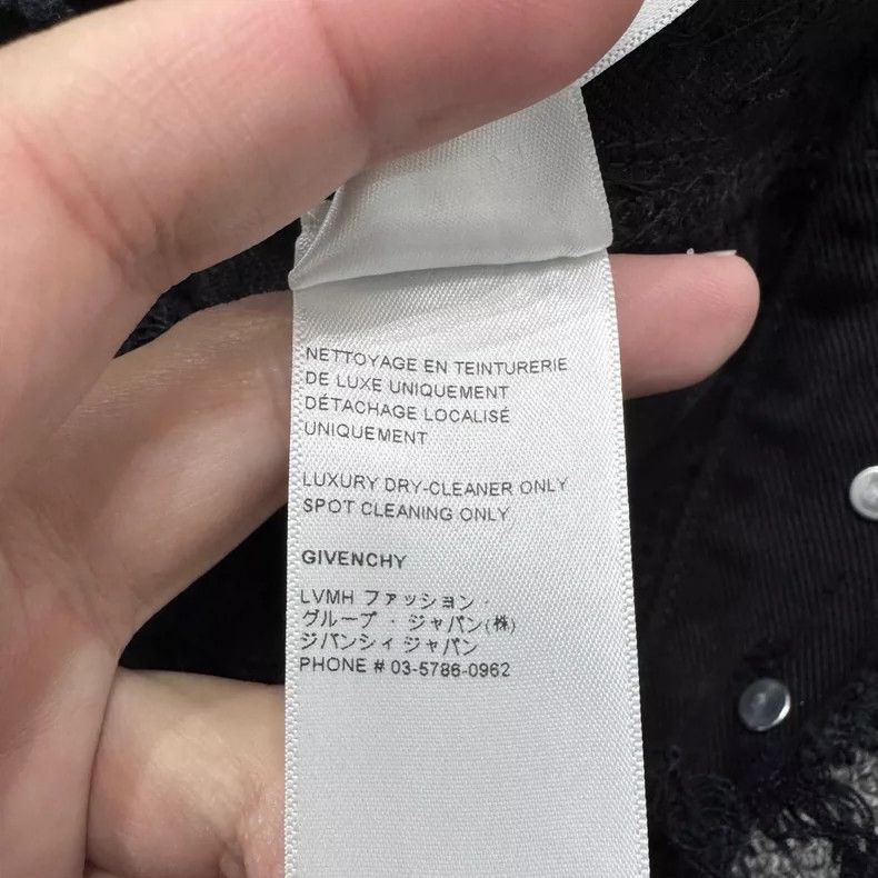 Givenchy Givenchy Heavy Duty Design Denim Jacket Size US S / EU 44-46 / 1 - 4 Thumbnail