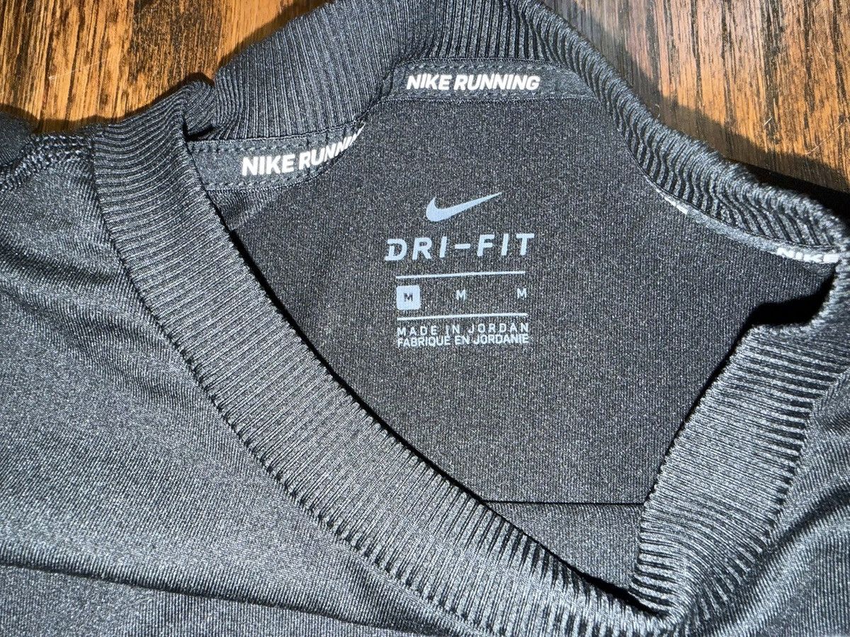 Nike Nike Dri Fit Black Women's Running Top L/S Round Neck Size M Size M / US 6-8 / IT 42-44 - 3 Thumbnail