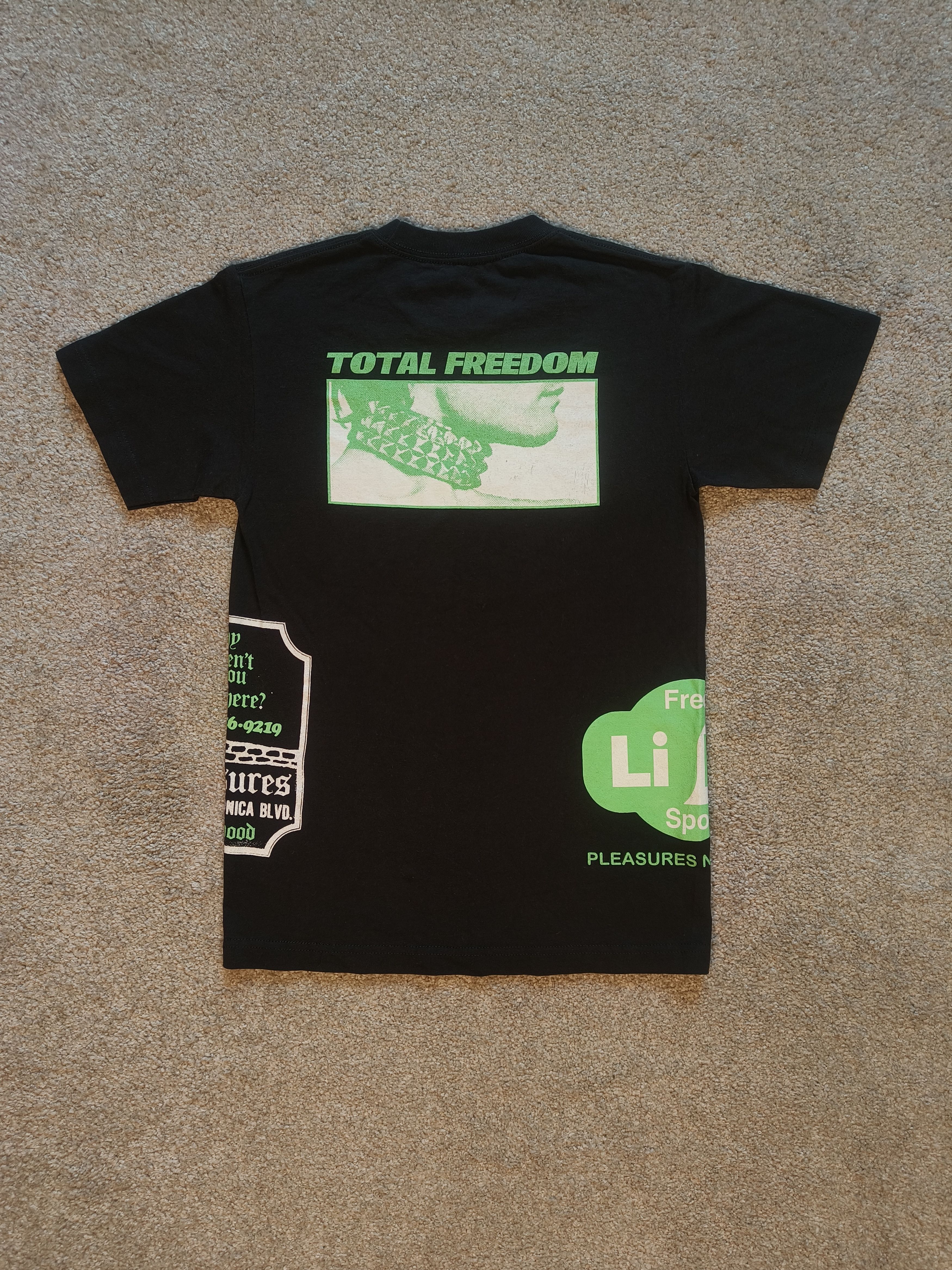 Pleasures Pleasures Free Life Spot "Total Freedom" T-shirt Size US S / EU 44-46 / 1 - 2 Thumbnail