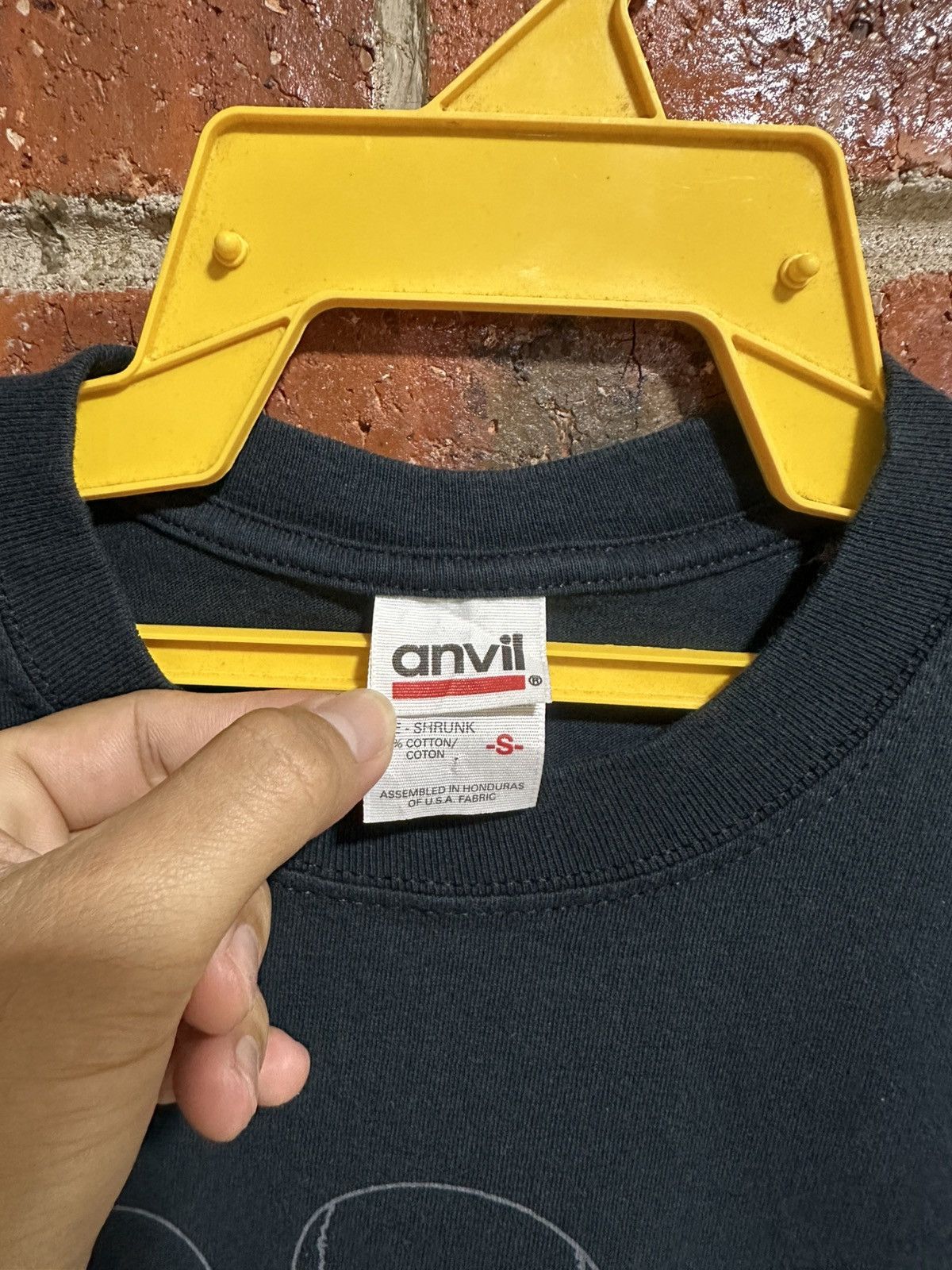 Anvil × Vintage Vintage Anvil Cool Heads Faded Tee Size US S / EU 44-46 / 1 - 3 Thumbnail