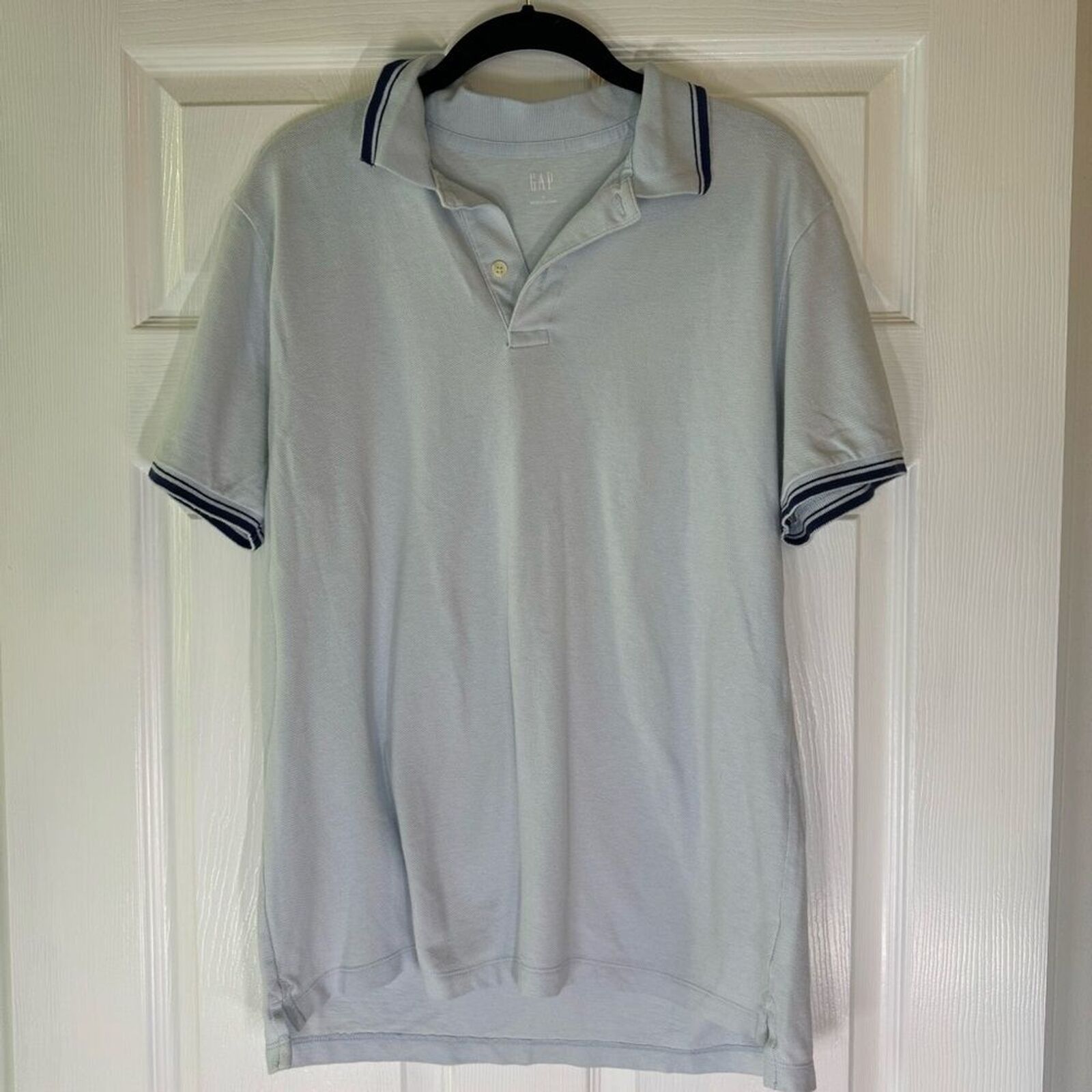 Gap GAP Polo Shirt Light Blue Men’s Size Medium Size US M / EU 48-50 / 2 - 1 Thumbnail