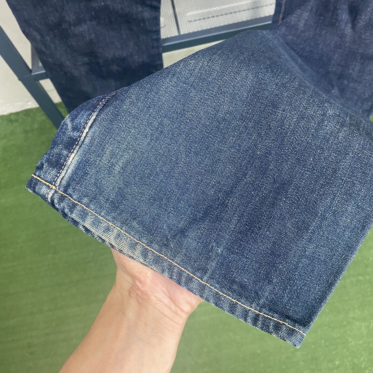 Bape Bathing Ape "Ape Shall Never Kill Ape" Denim Jeans Size 31" - 6 Thumbnail