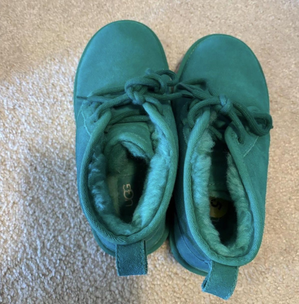 Ugg UGG NEUMEL CHUKKA green teal Boots with Cozy Lining Size US 5 / IT 35 - 2 Thumbnail
