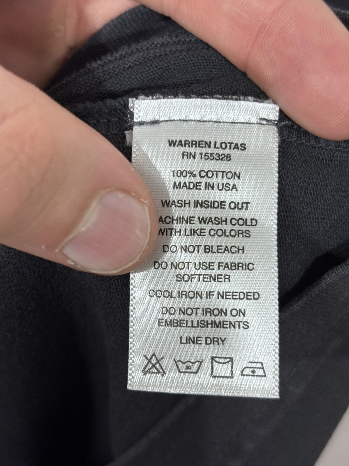 Warren Lotas Warren Lotas Hard Work Grey Tee Size US XL / EU 56 / 4 - 7 Thumbnail