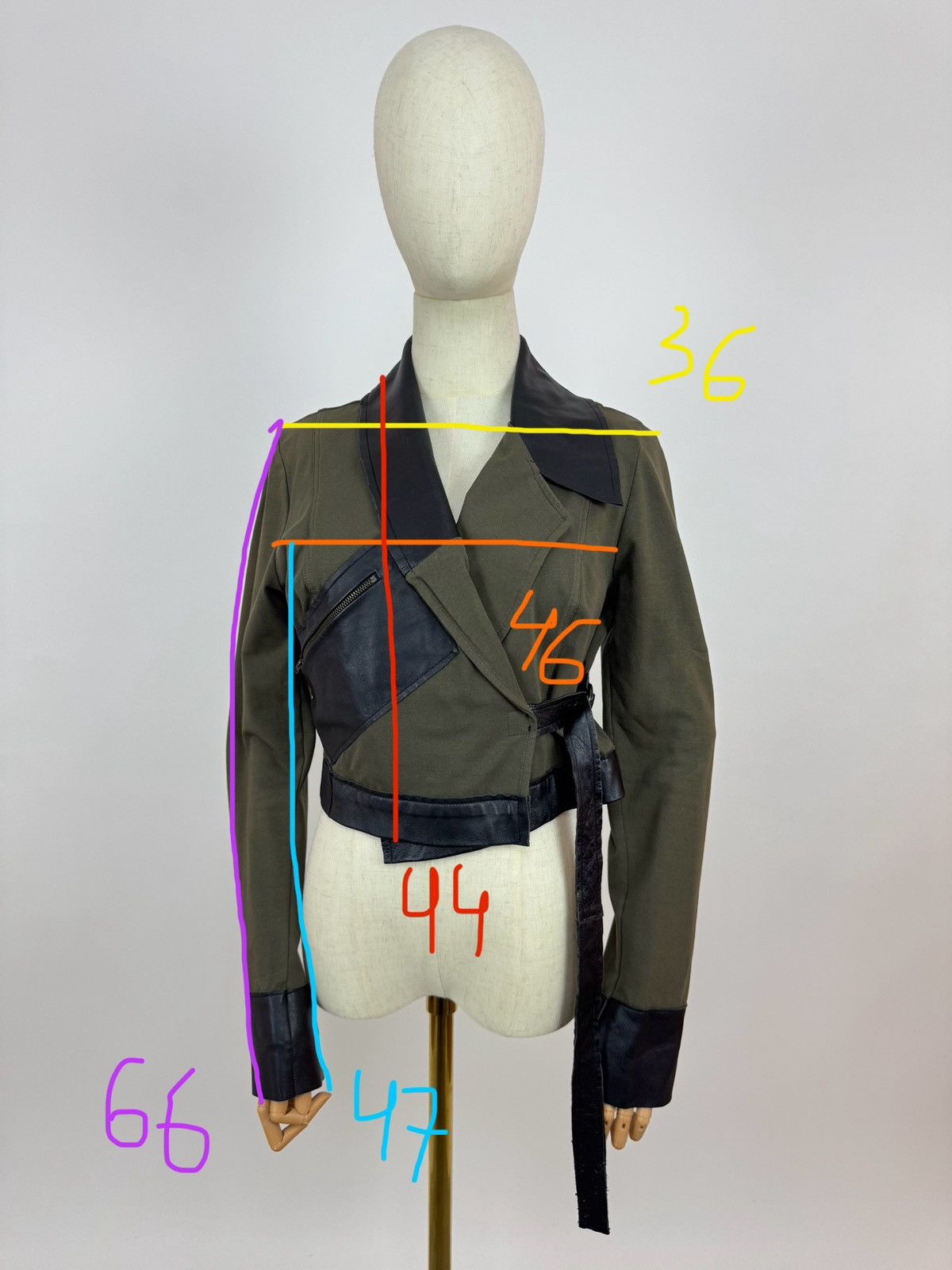 Ivan Grundahl IVAN GRUNDAHL Jacket Light Cropped Womens Size S Size S / US 4 / IT 40 - 11 Thumbnail