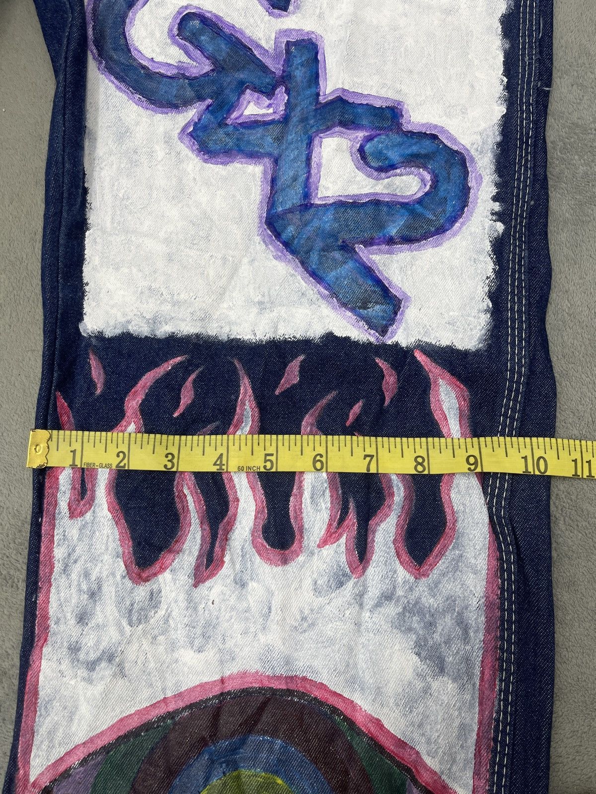 Art Comes First × Dickies STEALS💥DICKIES CARPENTER PAINTED DENIM Size US 36 / EU 52 - 11 Thumbnail