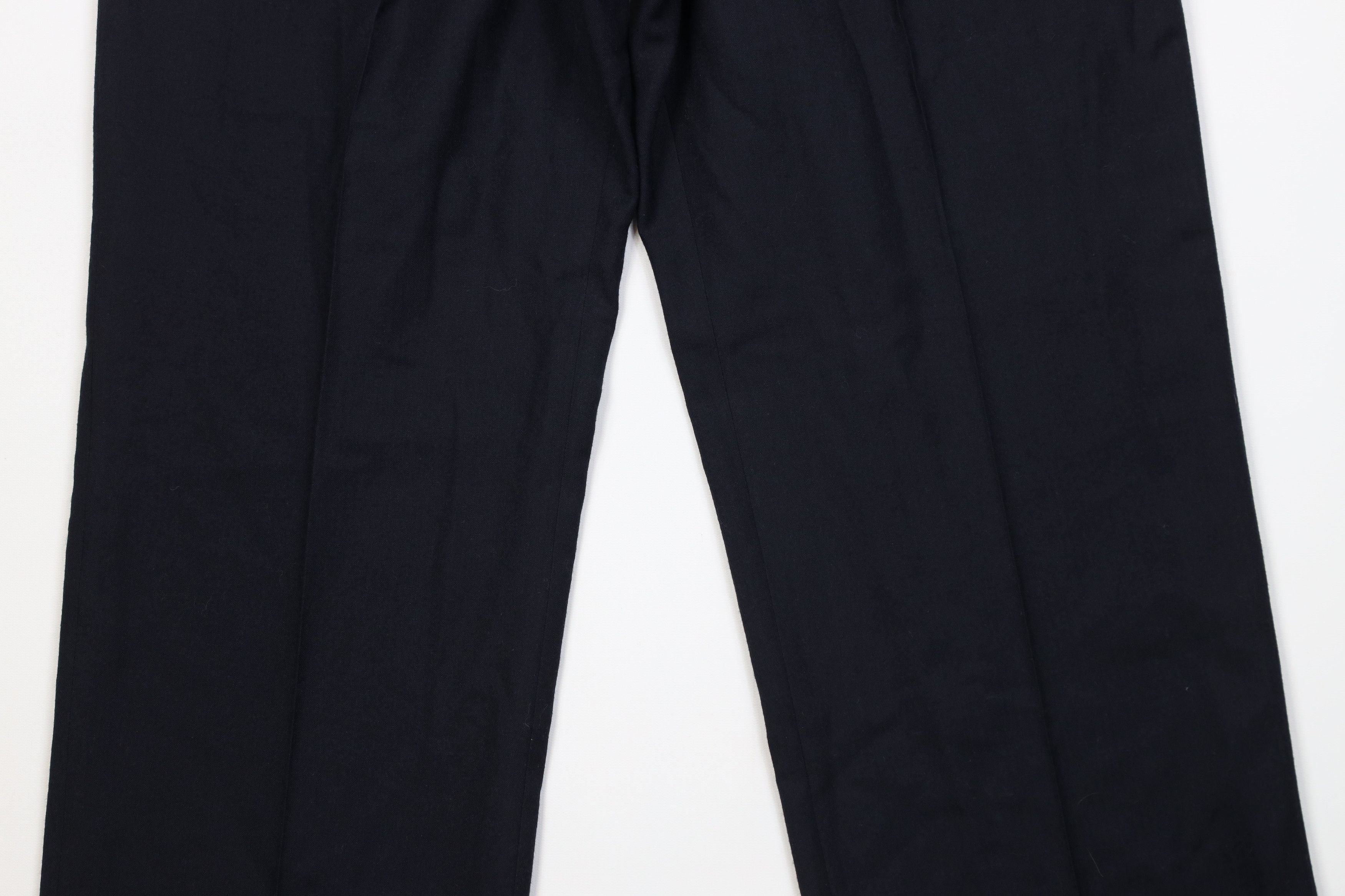 Vintage Vintage 60s 70s Streetwear Knit Herringbone Wide Leg Pants Size US 38 / EU 54 - 3 Thumbnail
