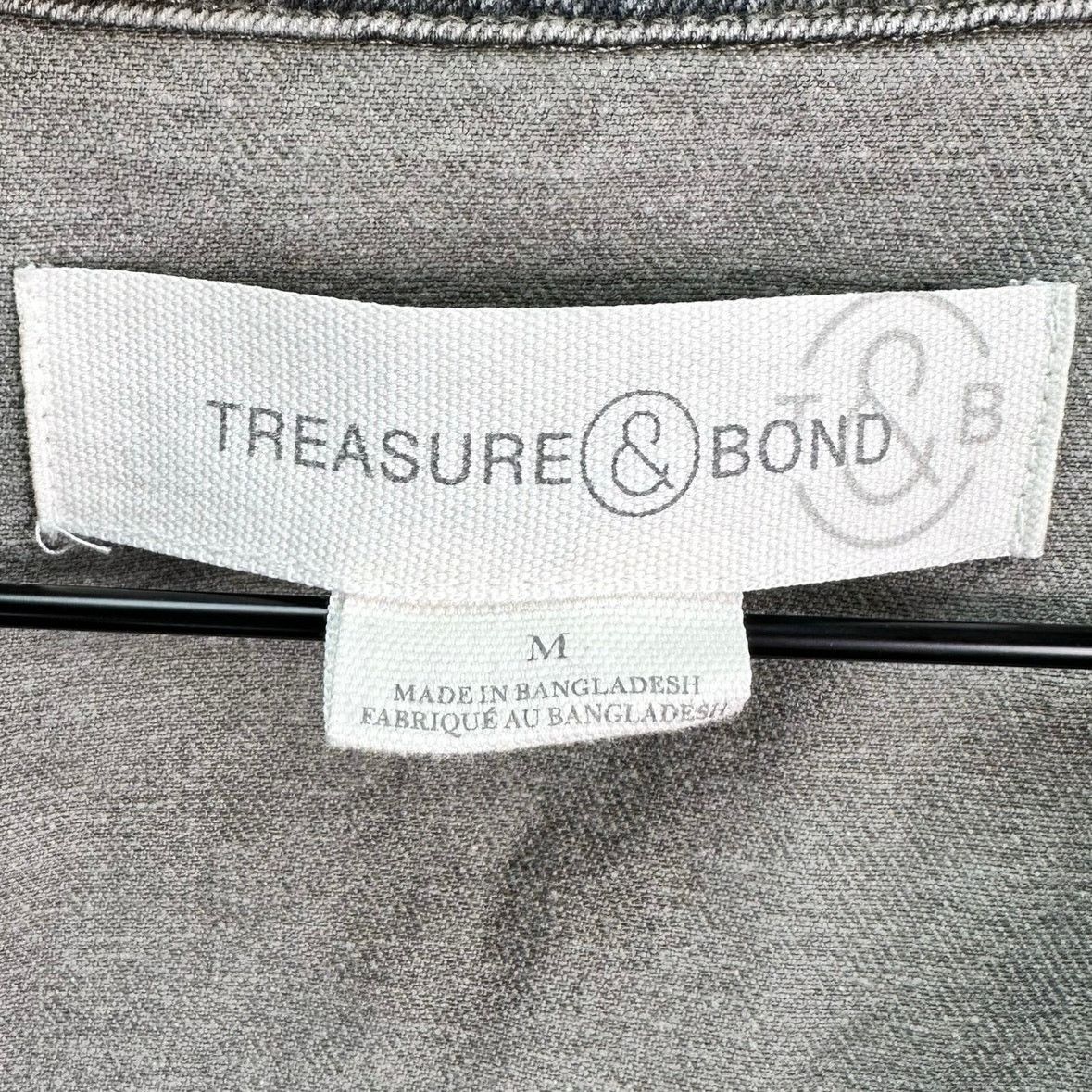 Treasure & Bond TREASURE & BOND Camo Military Style Button Up Utility Jacket Size M / US 6-8 / IT 42-44 - 6 Thumbnail