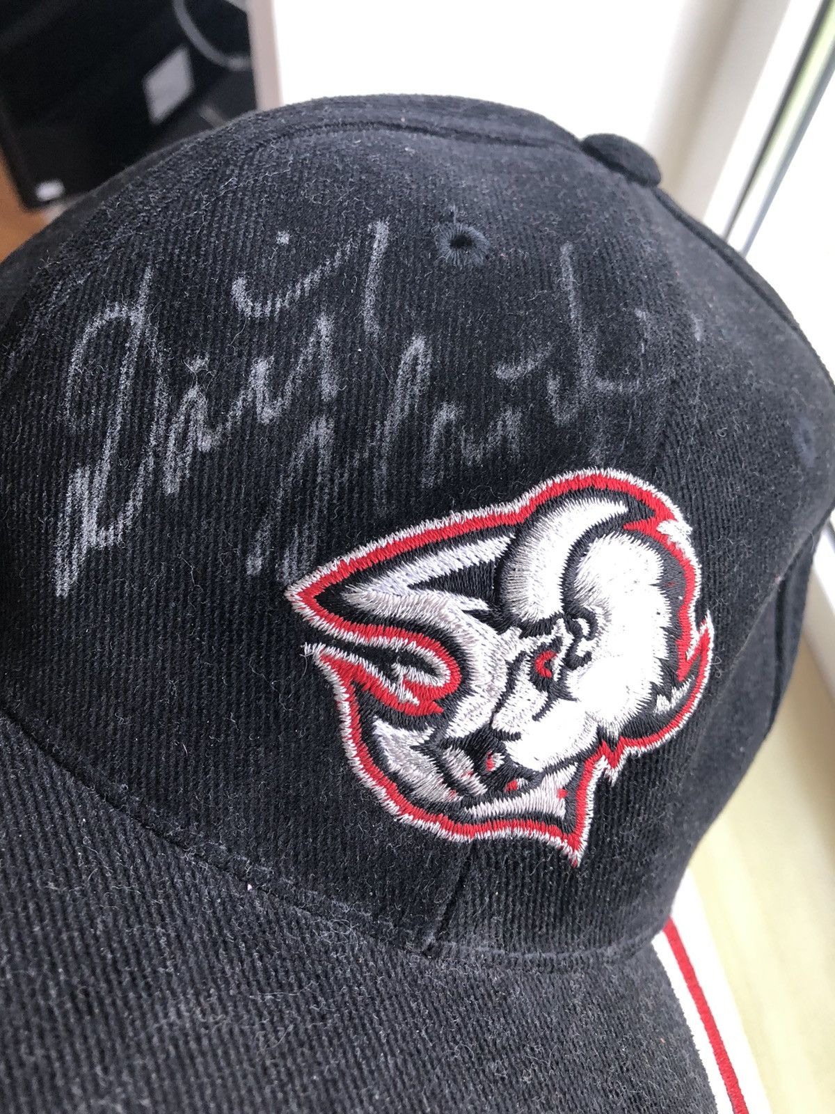 RARE NHL DOMINIK HAŠEK BUFFALO SABRES HOCKEY SIGNED HAT CAP