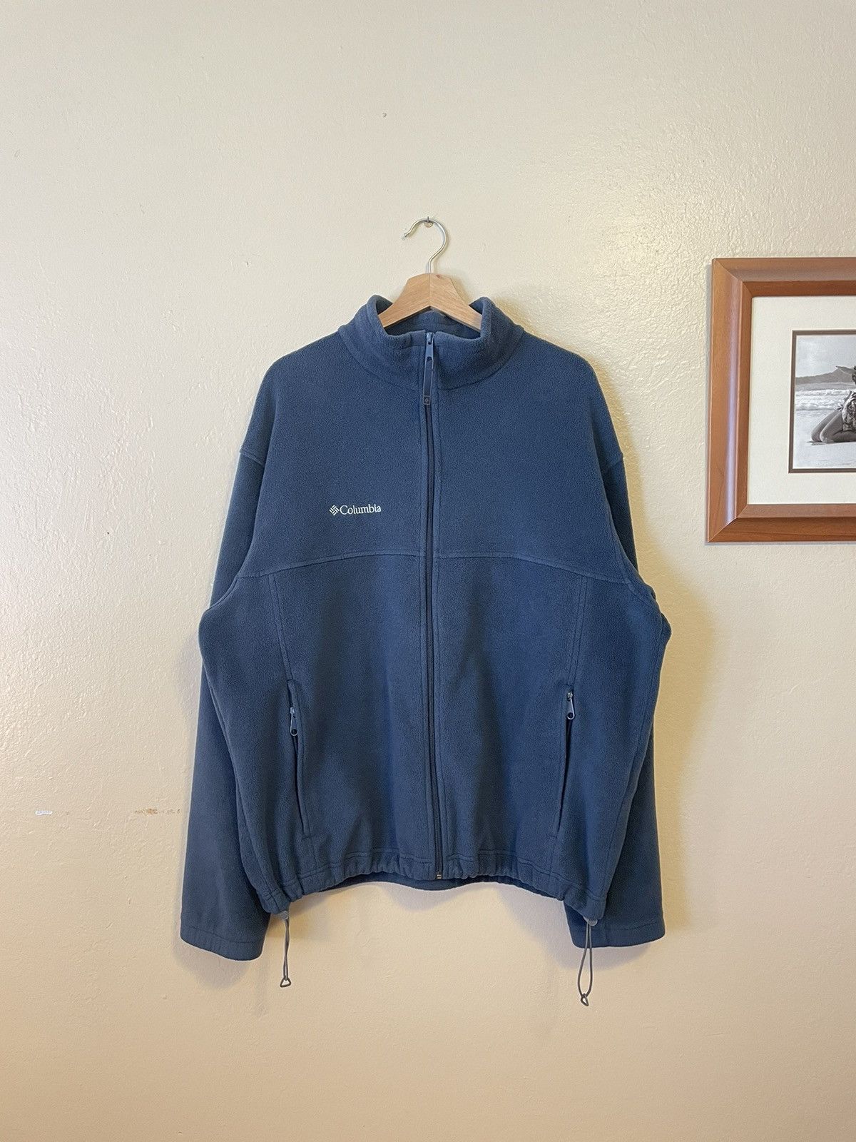 Columbia Columbia Sportswear Full Zip Navy Blue Fleece Size US XL / EU 56 / 4 - 1 Thumbnail