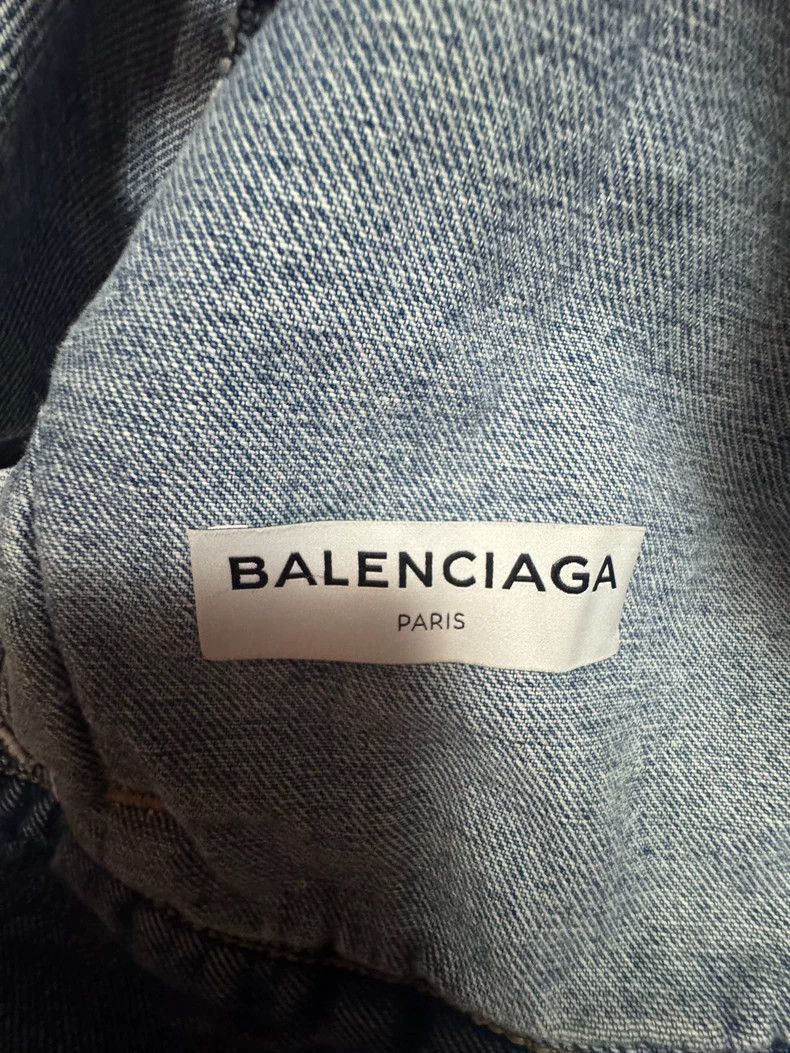 Balenciaga Balenciaga size 34 Denim jacket Size M / US 6-8 / IT 42-44 - 4 Thumbnail