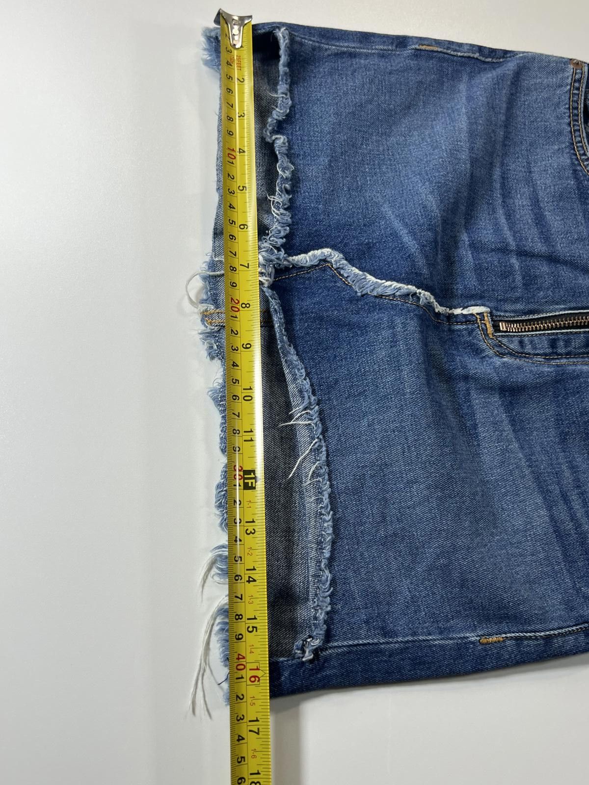 Rag & Bone rag & bone Denim Mini Skirt Size 25 Size 42" / US 20 - 5 Thumbnail