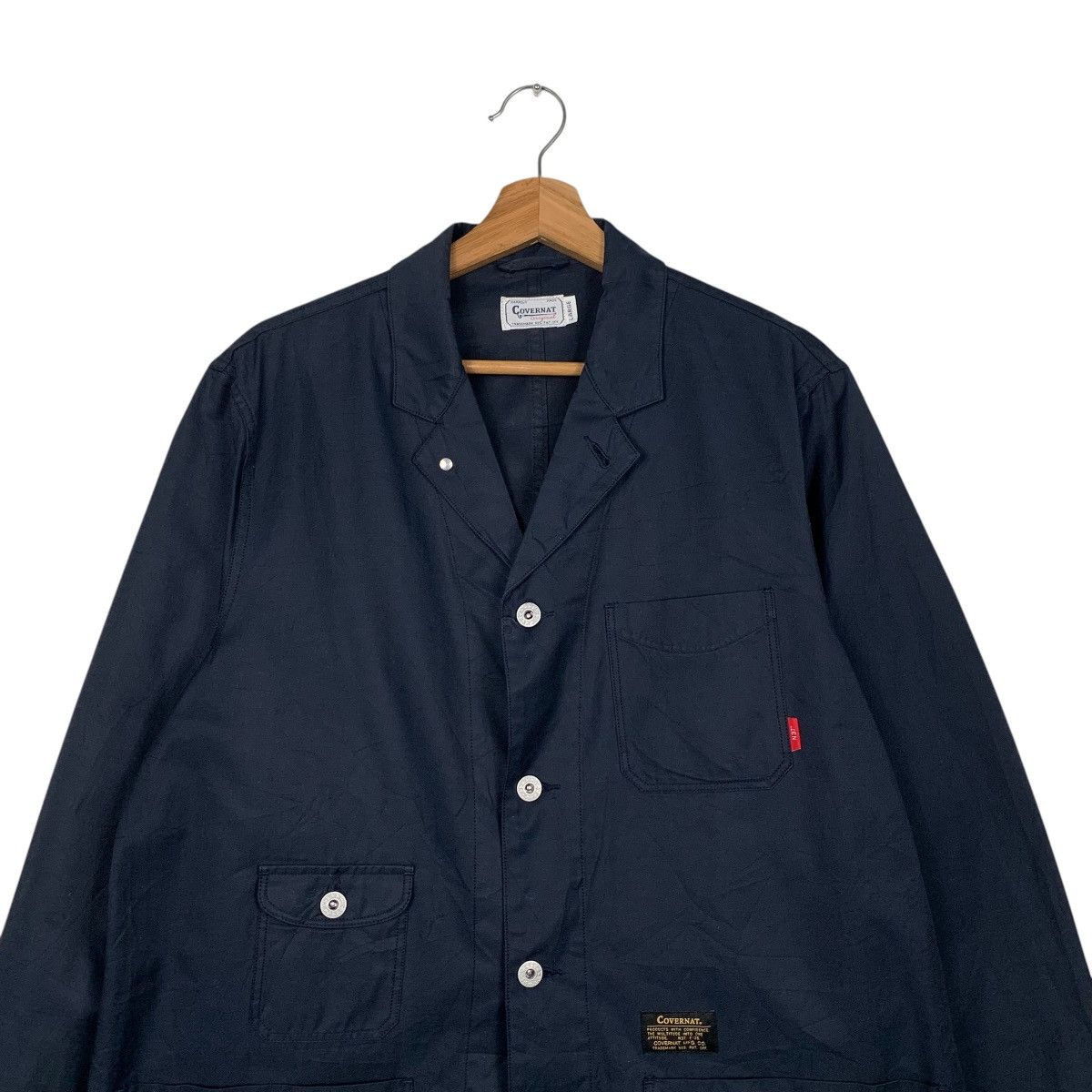 COVERNAT COVERNAT Work Shirt Light Chore Jacket #1883-C82 Size US L / EU 52-54 / 3 - 2 Thumbnail