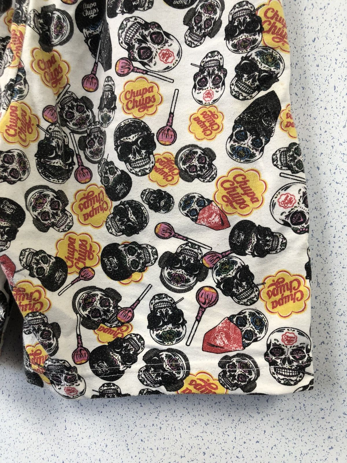 Japanese Brand Chupa Chups Skull Short Pant Size US 26 / EU 42 - 11 Thumbnail