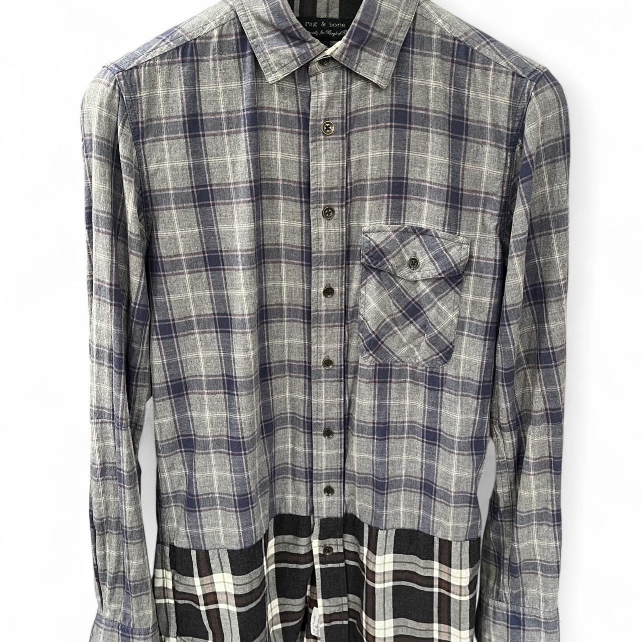 Rag & Bone Rag & Bone x Bergdorf Goodman Mixed Plaid Flannel Size US S / EU 44-46 / 1 - 2 Thumbnail