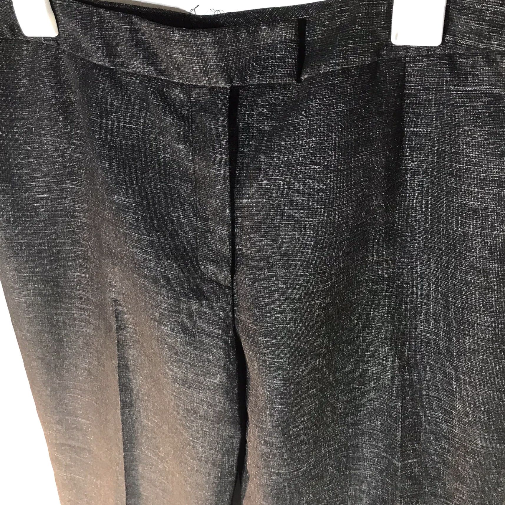 Kasper Kasper Women's Wide Leg Dress Pants Black Size 12P Business Party Formal Workwear Vietnam Size 34" / US 12 / IT 48 - 2 Thumbnail