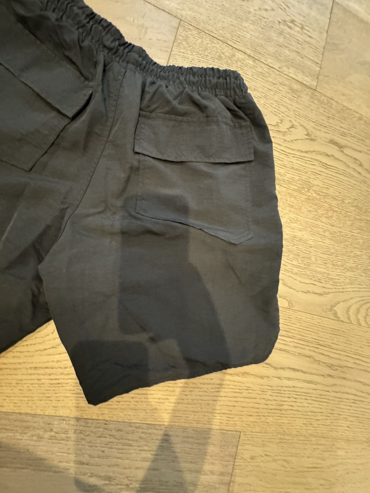 Rhude Rhude Big Logo Nylon Shorts Black – Size S Size US 30 / EU 46 - 4 Thumbnail