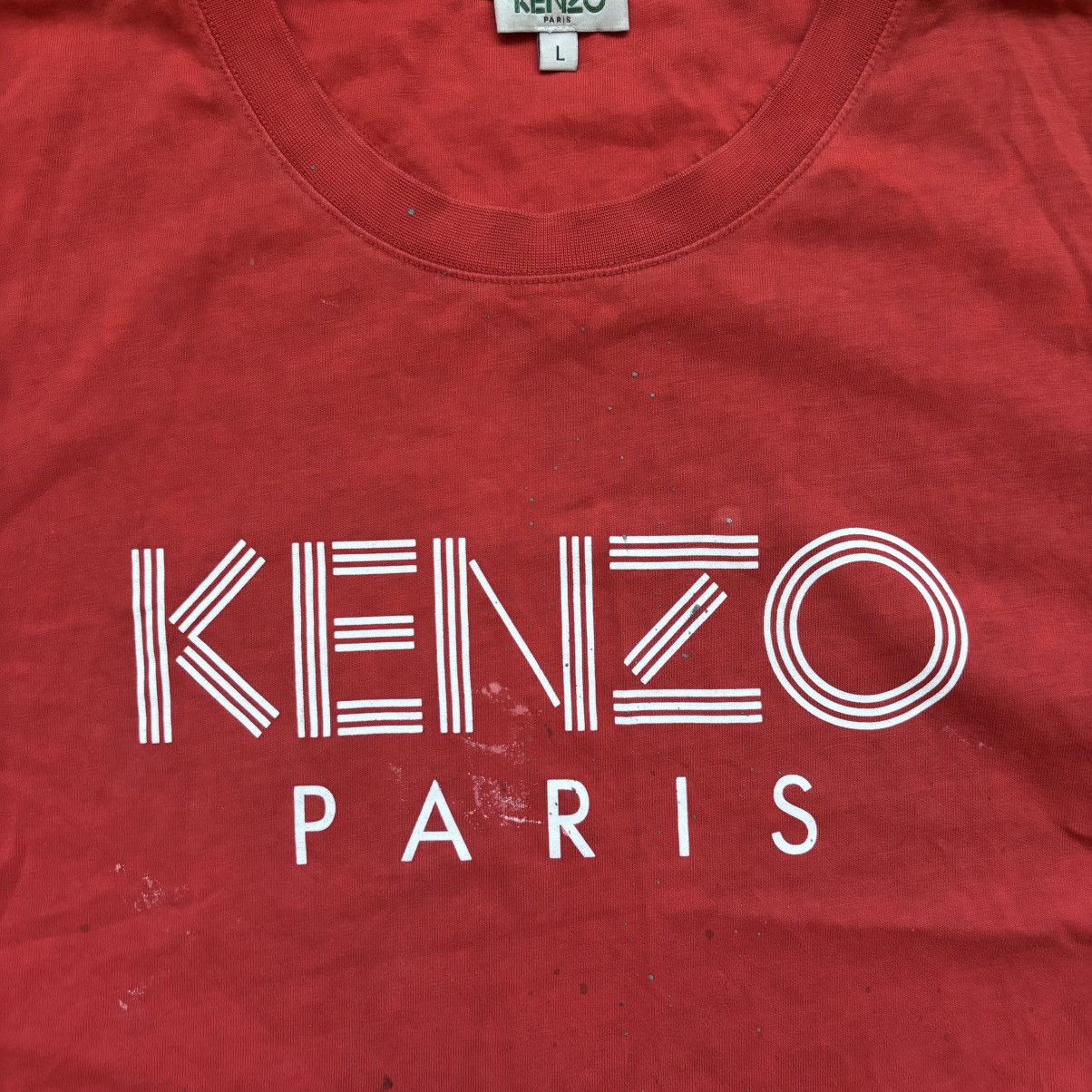Kenzo Vintage Trashed Kenzo T-Shirt 90s ERD Y2K Rare Size US L / EU 52-54 / 3 - 4 Thumbnail