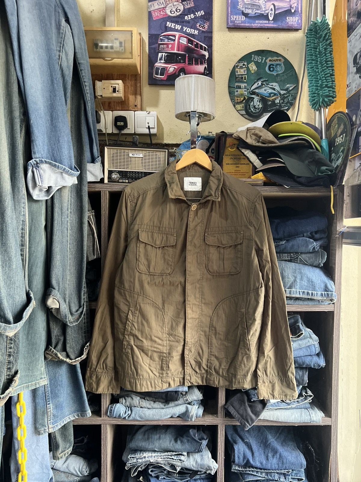 Takeo Kikuchi 🔥Takeo Kikuchi Button Up Overshirt Size US M / EU 48-50 / 2 - 1 Thumbnail