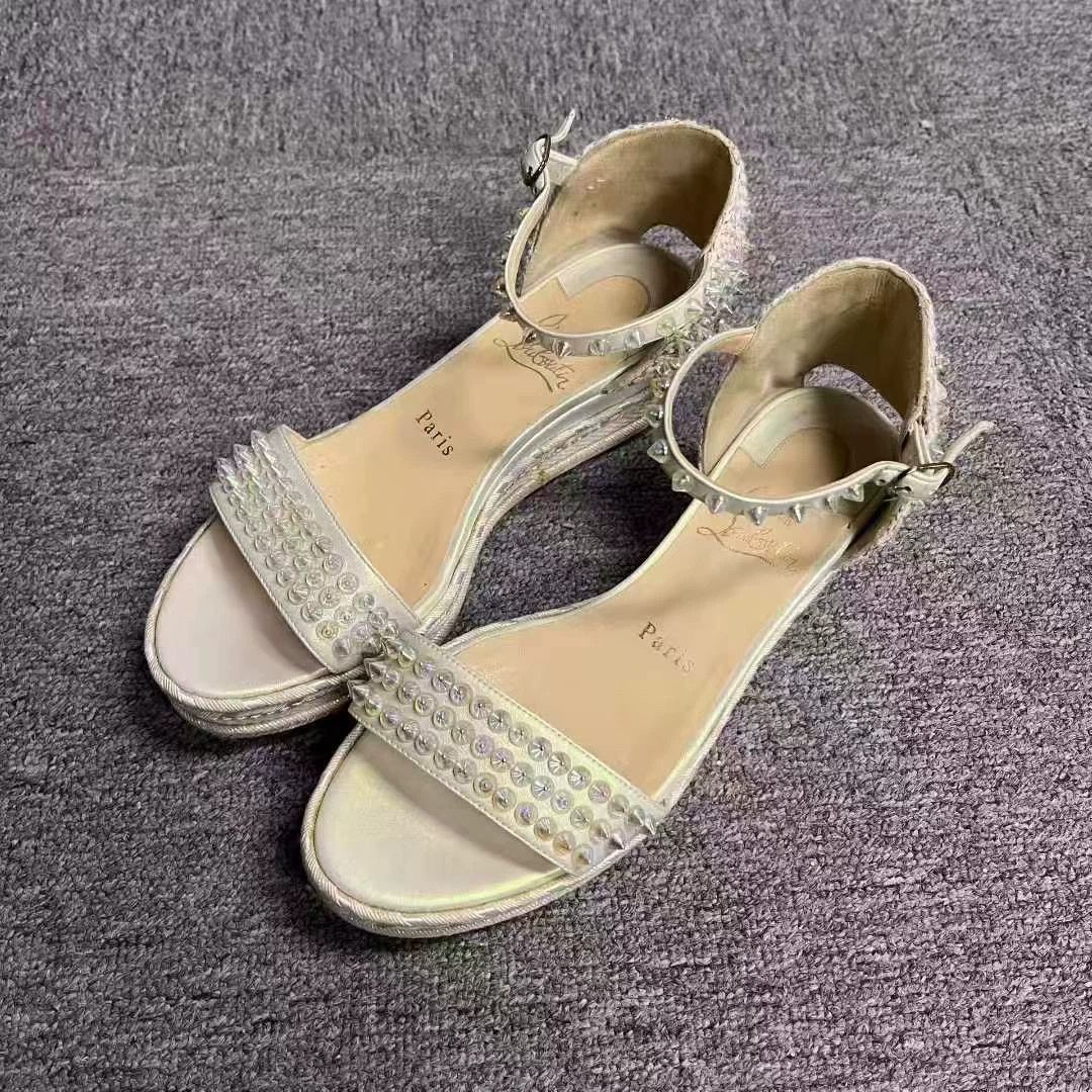 Christian Louboutin Christian Louboutin Leather Lowtop Sneakers 36 Women Size US 6 / IT 36 - 1 Thumbnail