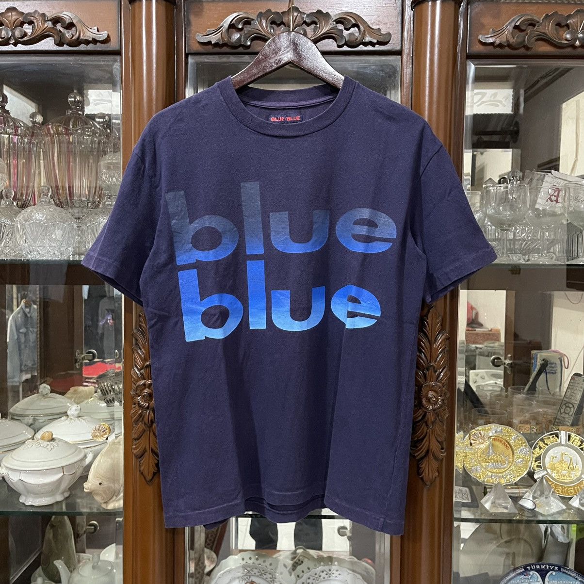 Blue Blue Japan × Japanese Brand Vintage rare Blue blue logo tee Size US M / EU 48-50 / 2 - 1 Thumbnail