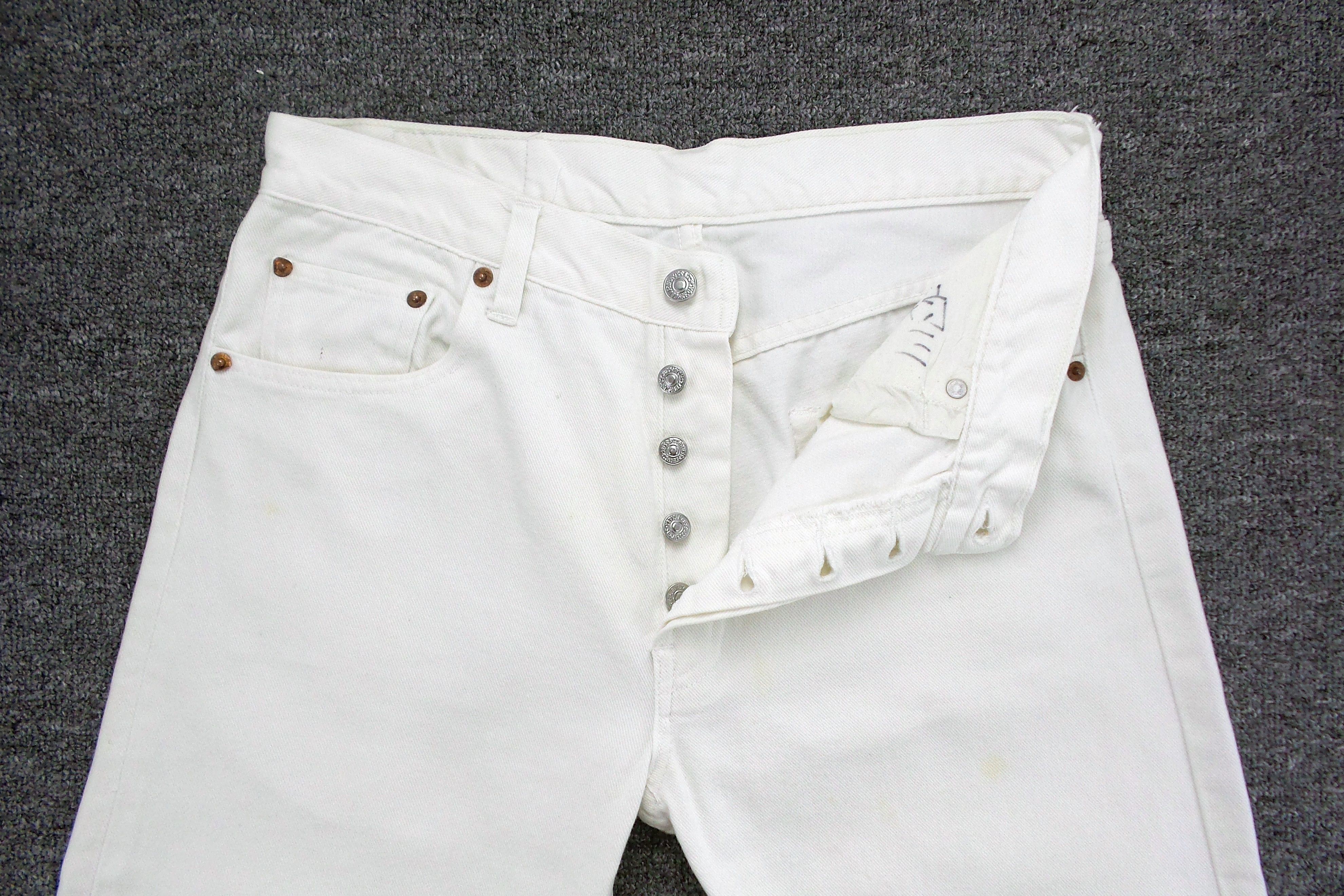 Levi's Levi's 501 Button Fly Jeans W32xL39.5 Size US 34 / EU 50 - 2 Thumbnail