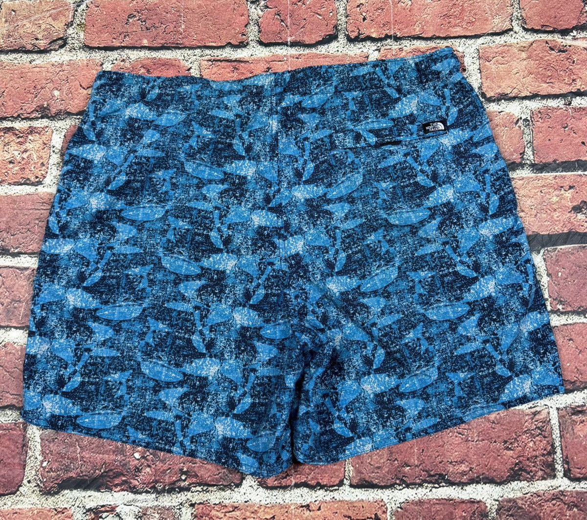 The North Face The North Face Class V Shorts Printed Nylon Belted Baggies Size US 35 - 2 Thumbnail