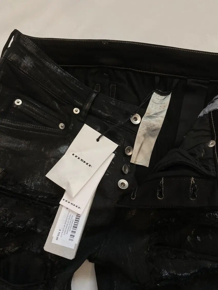 Rick Owens Drkshdw Rick Owens Drkshdw F/W 22 Strobe Foil Wax Size US 30 / EU 46 - 4 Thumbnail