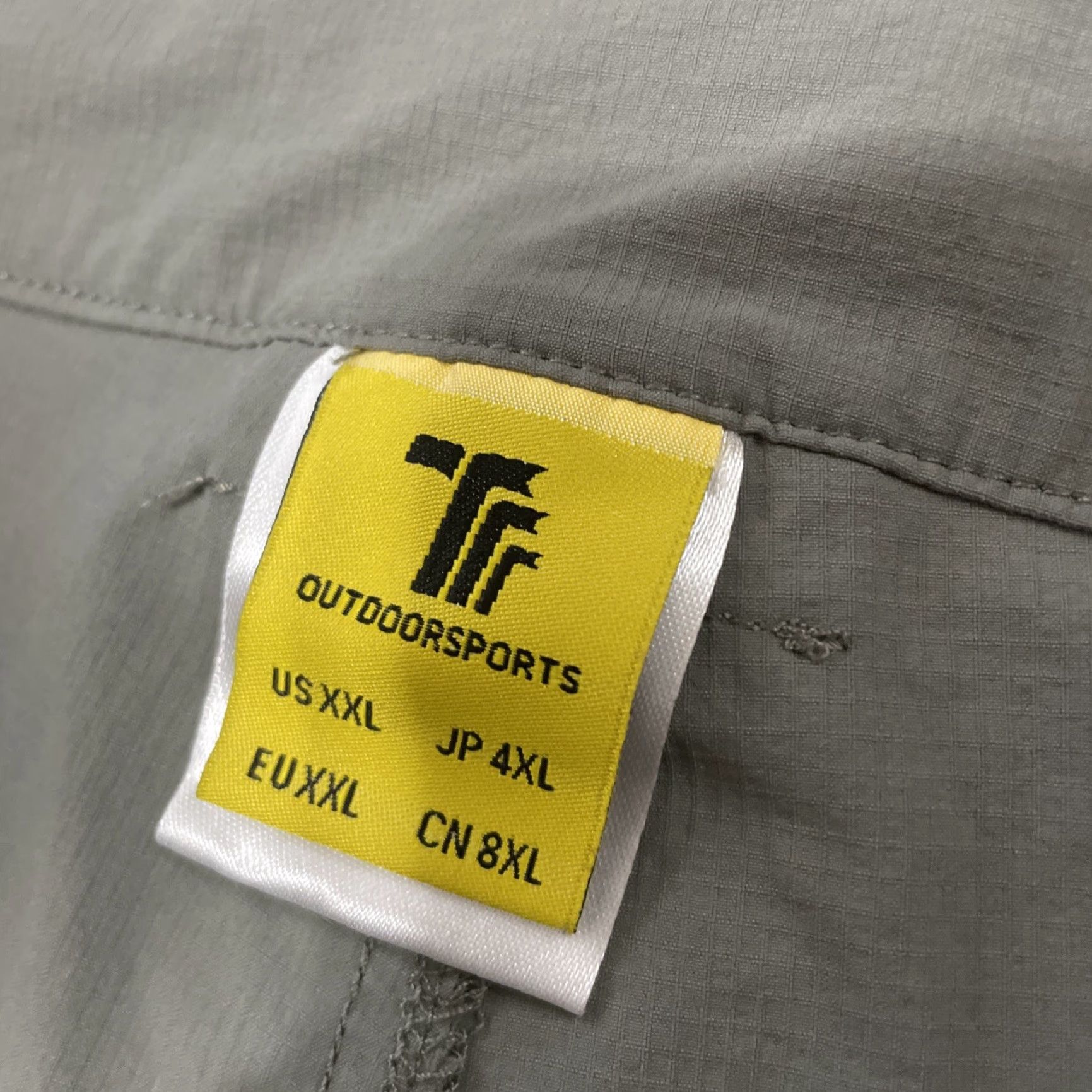 Vintage OutdoorSports Cargo Pants Men 2XL Hiking Straight Taper Pants Gray Athleisure Outdoor 2XL Mens Size US 39 - 6 Thumbnail