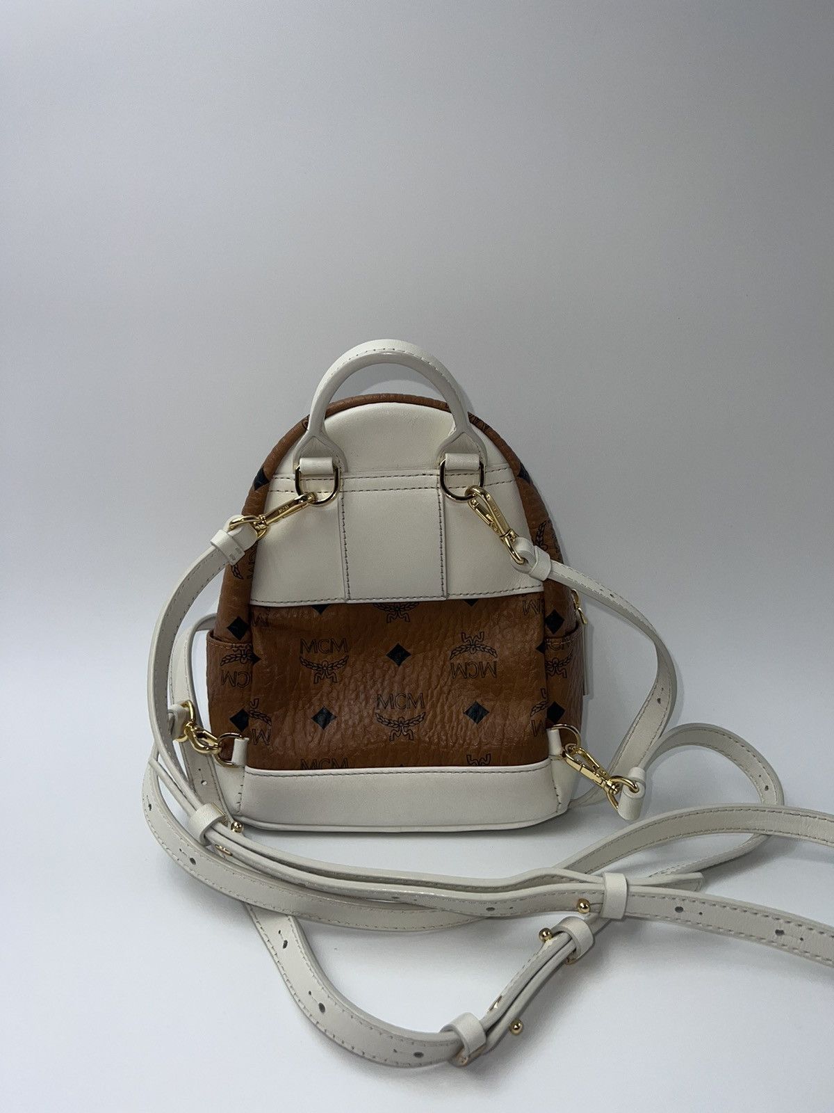 MCM MCM Mini Stark Backpack Visetos Size ONE SIZE - 2 Thumbnail